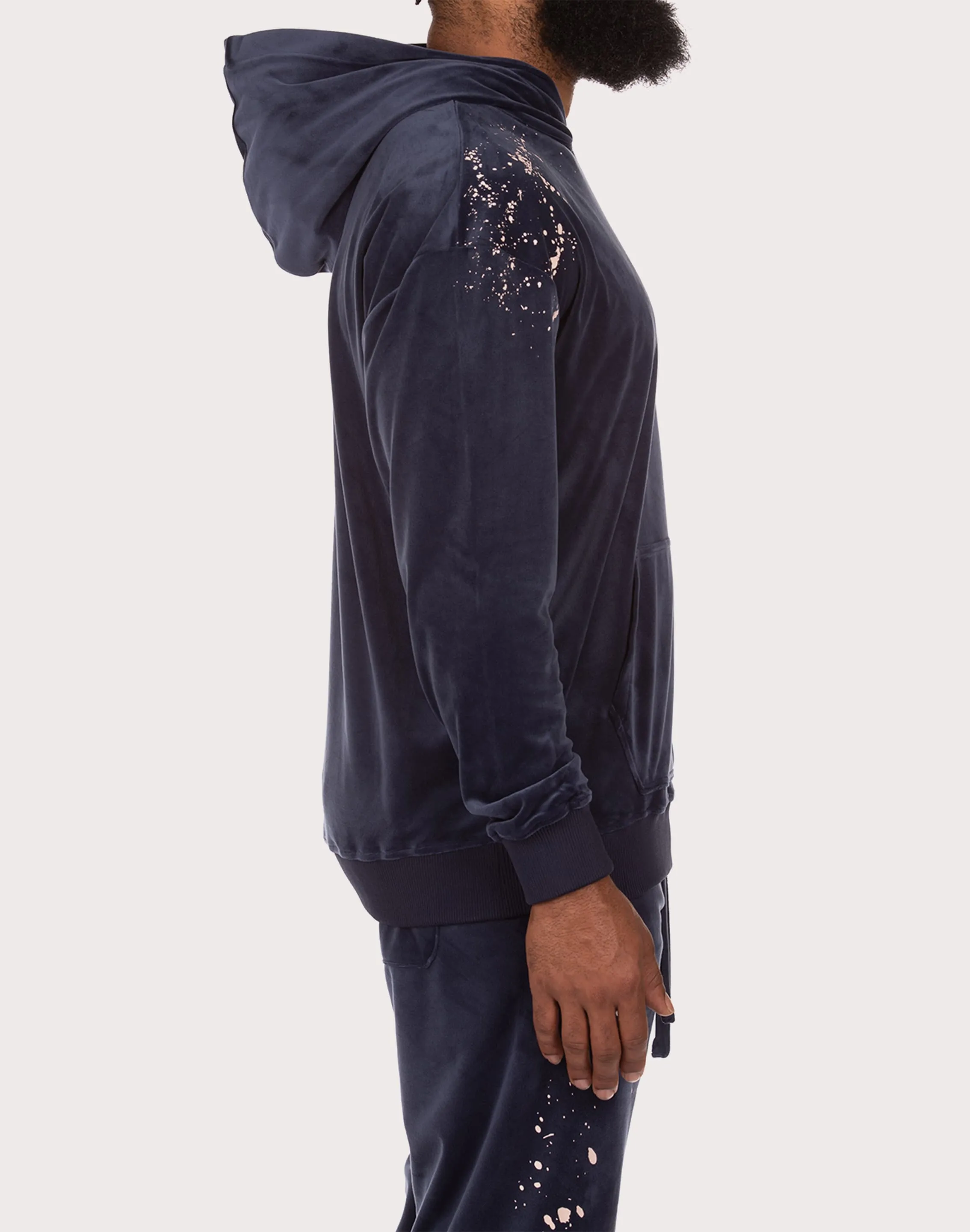 Hustle Gang Effortless Blue Hoodie