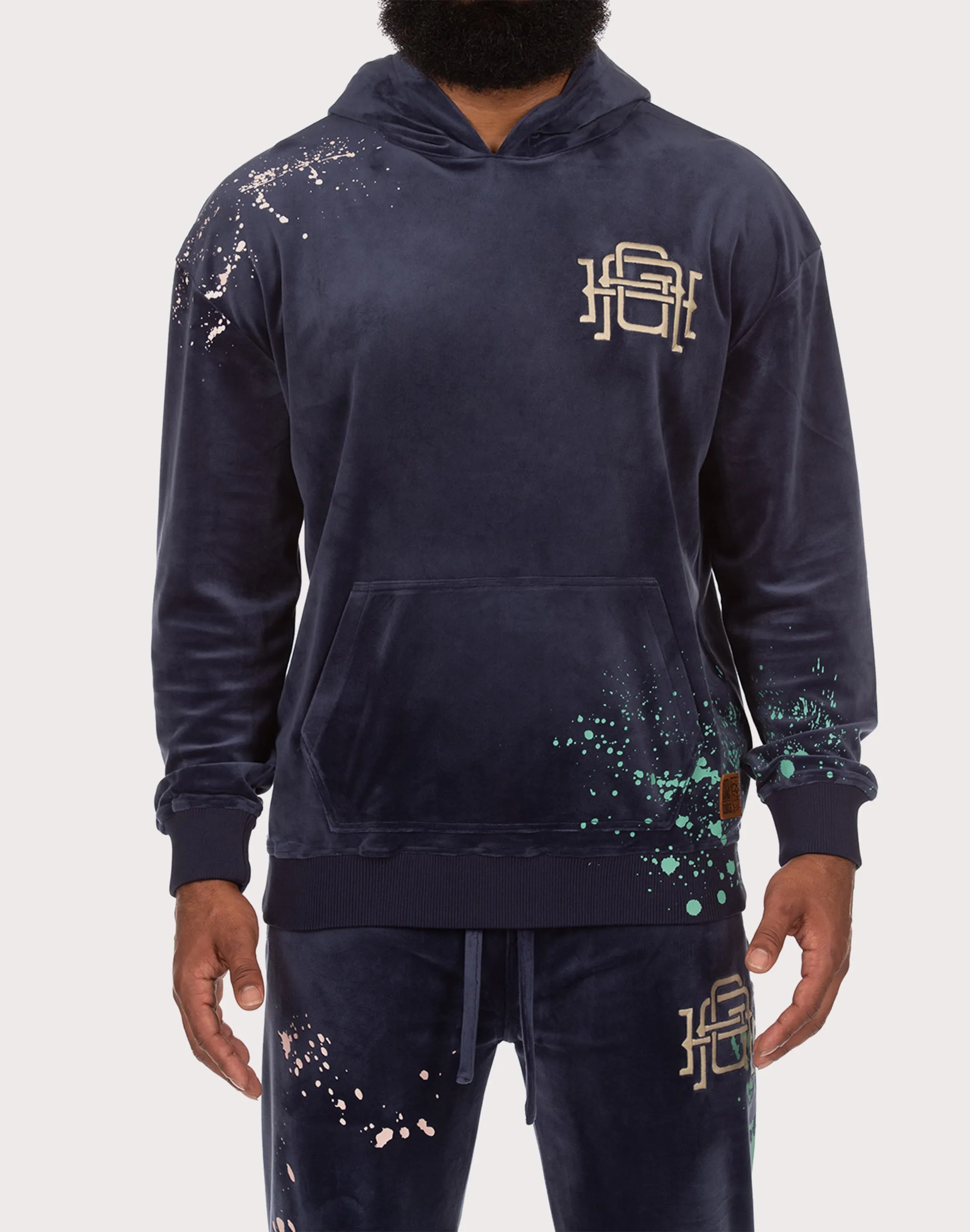 Hustle Gang Effortless Blue Hoodie