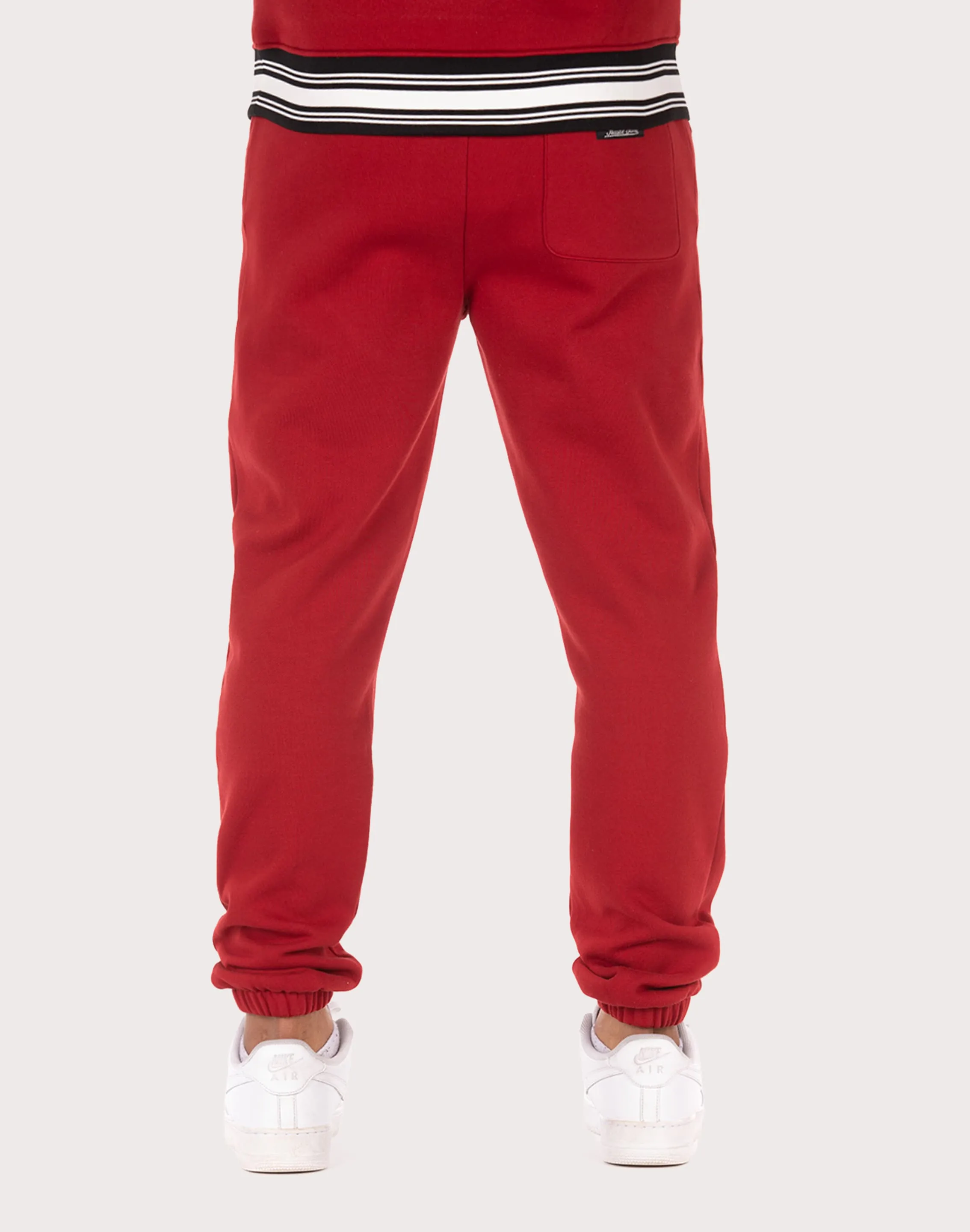 Hustle Gang Local Fleece Red Pants