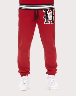 Hustle Gang Local Fleece Red Pants