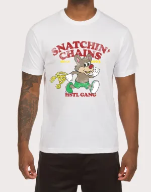Hustle Gang Take Date White Tee