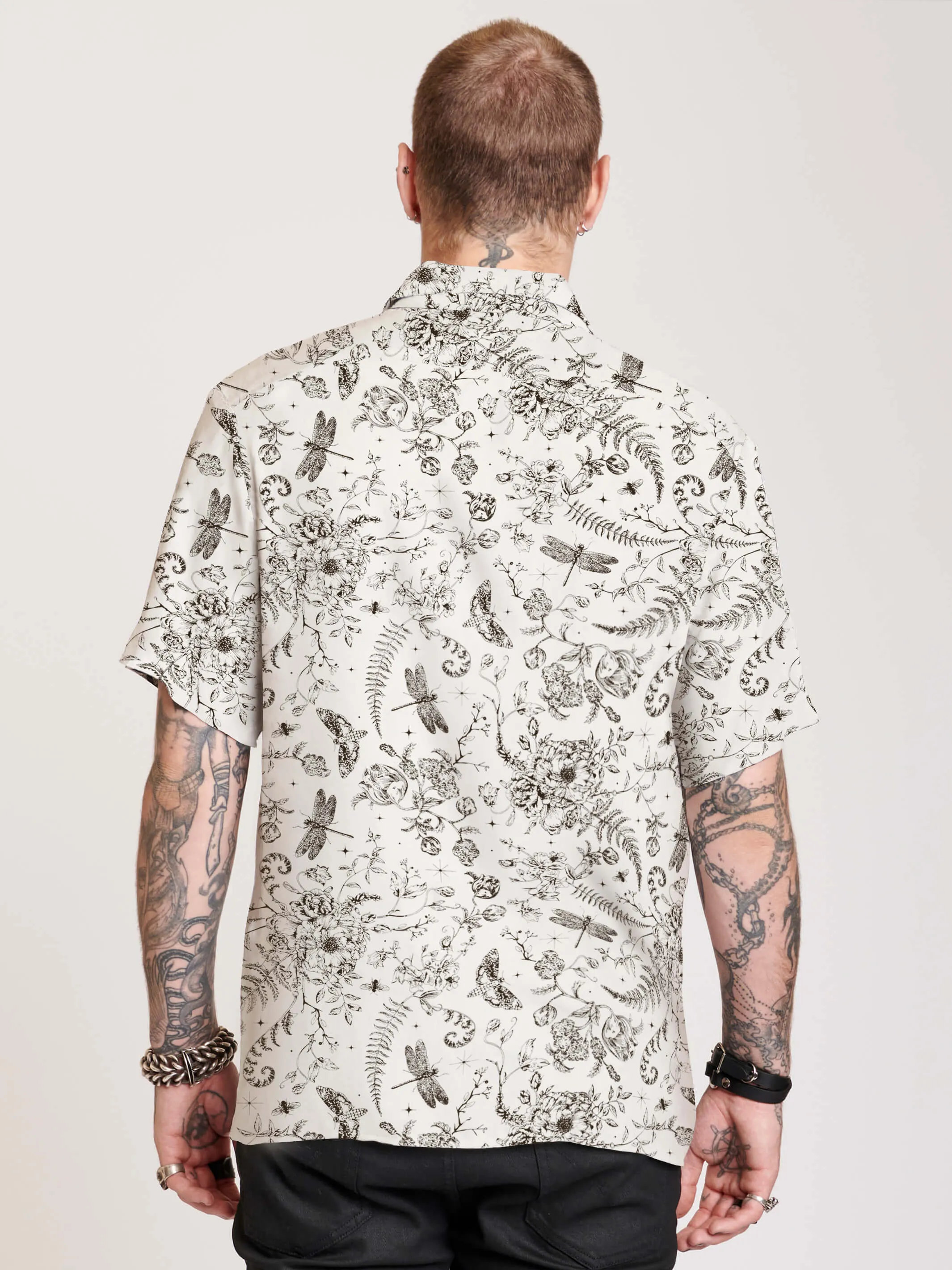 Ivory Victorian Button Up