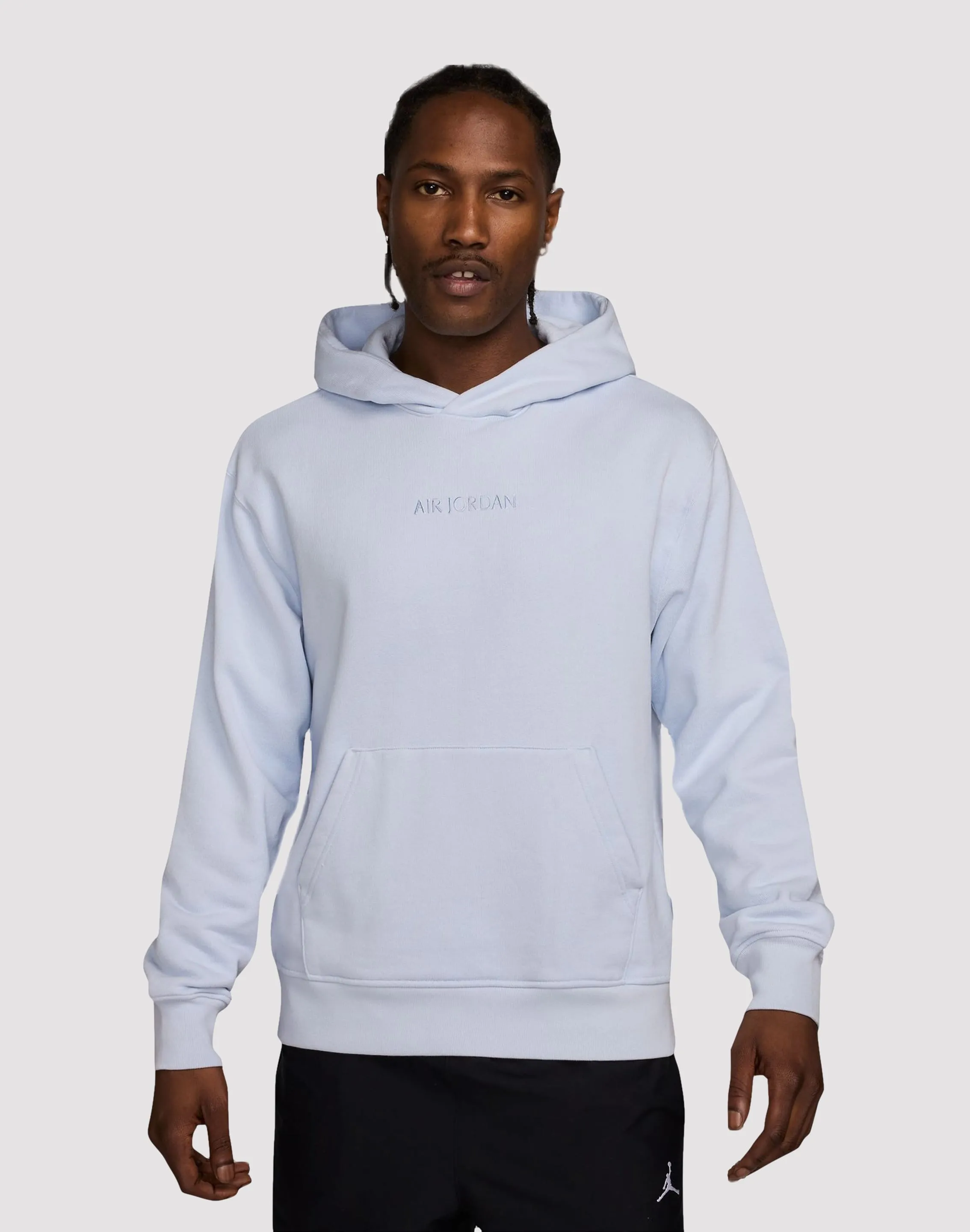 Jordan Air Wordmark Fleece Grey Pullover