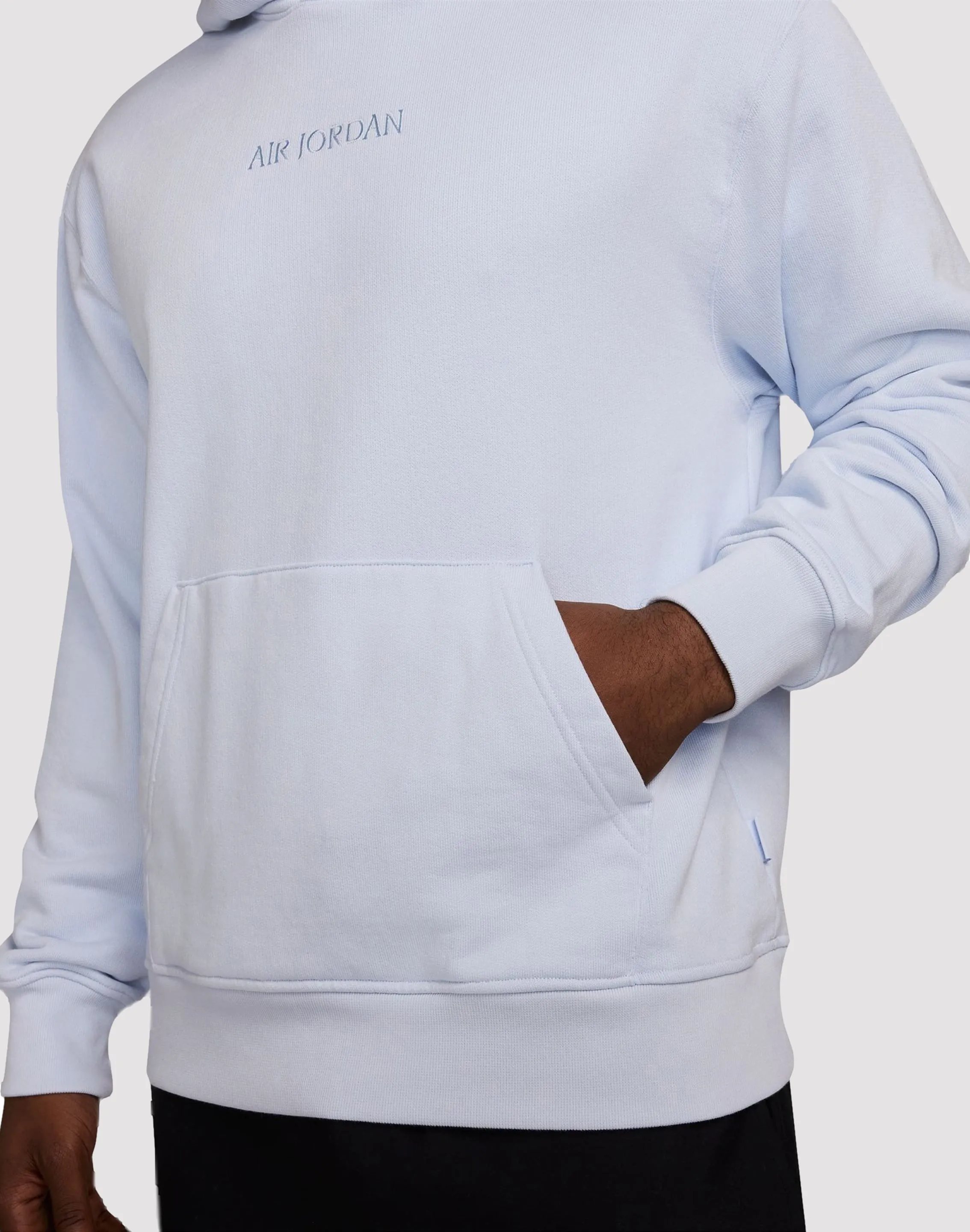 Jordan Air Wordmark Fleece Grey Pullover