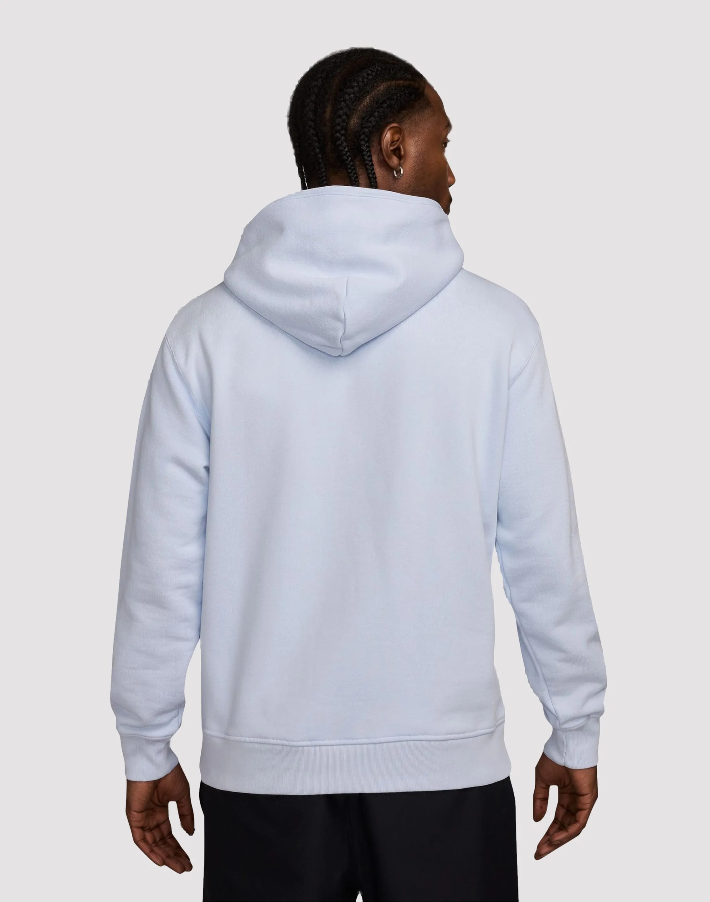 Jordan Air Wordmark Fleece Grey Pullover