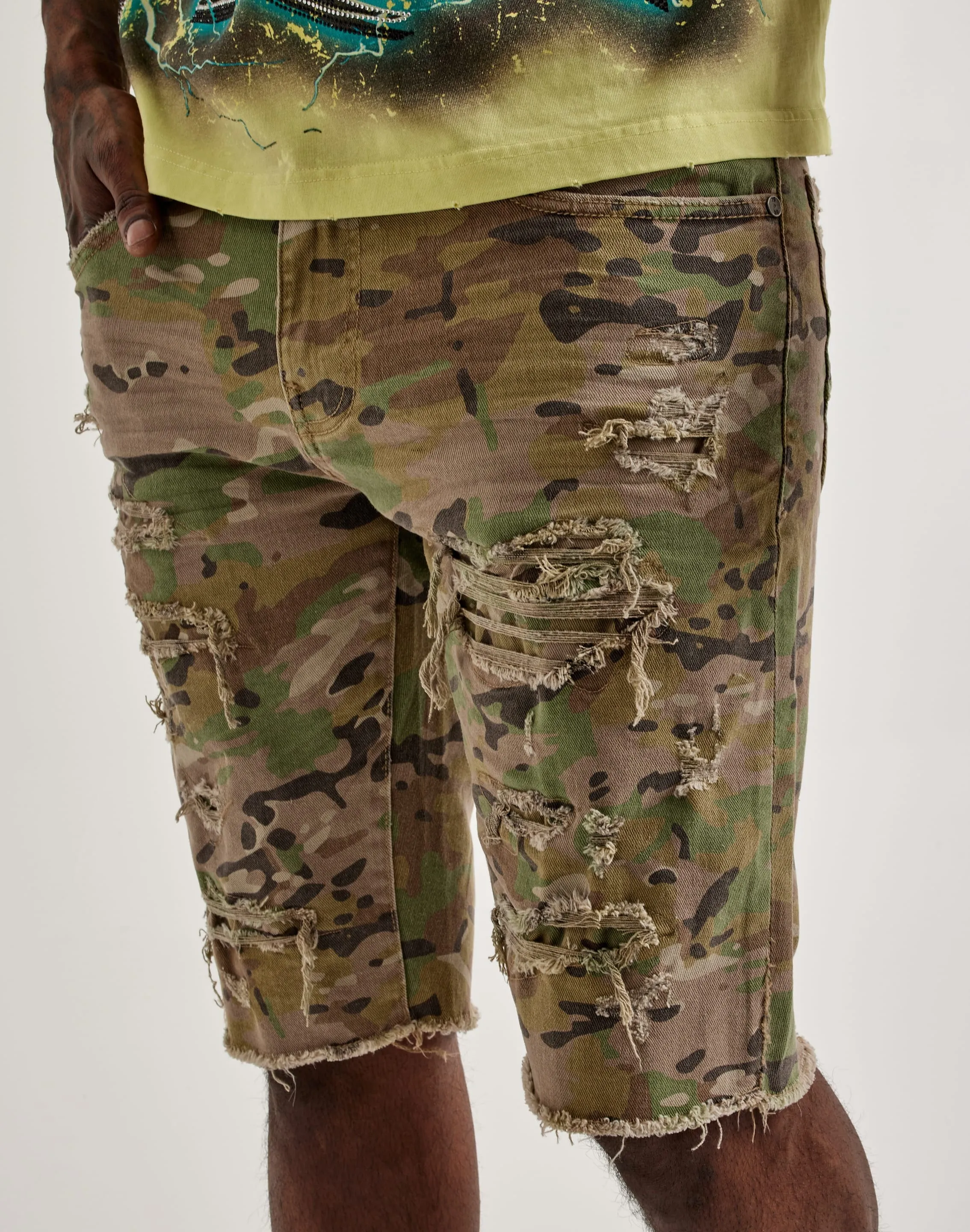Jordan Craig Basic Denim Shorts
