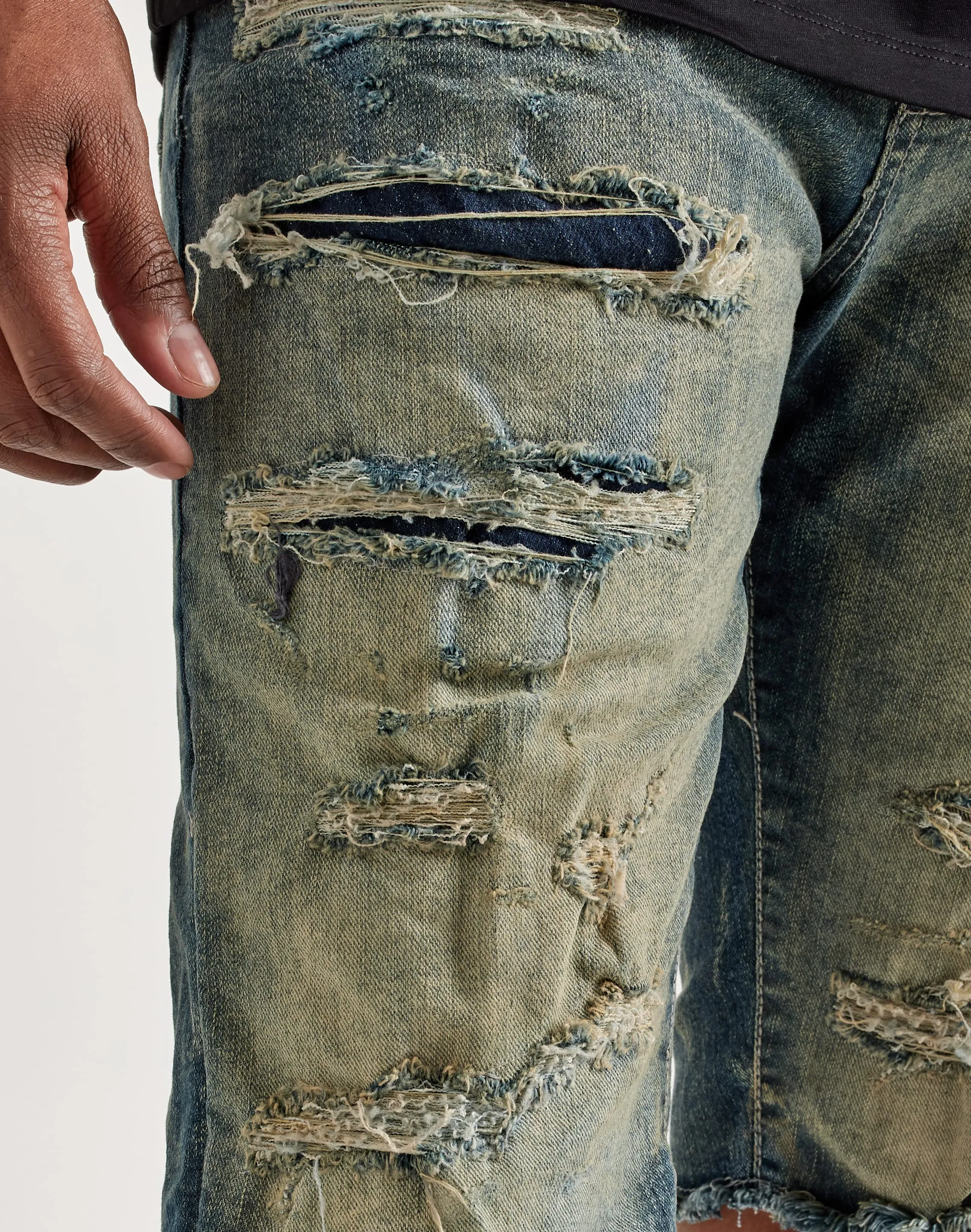 Jordan Craig Basic Denim Shorts