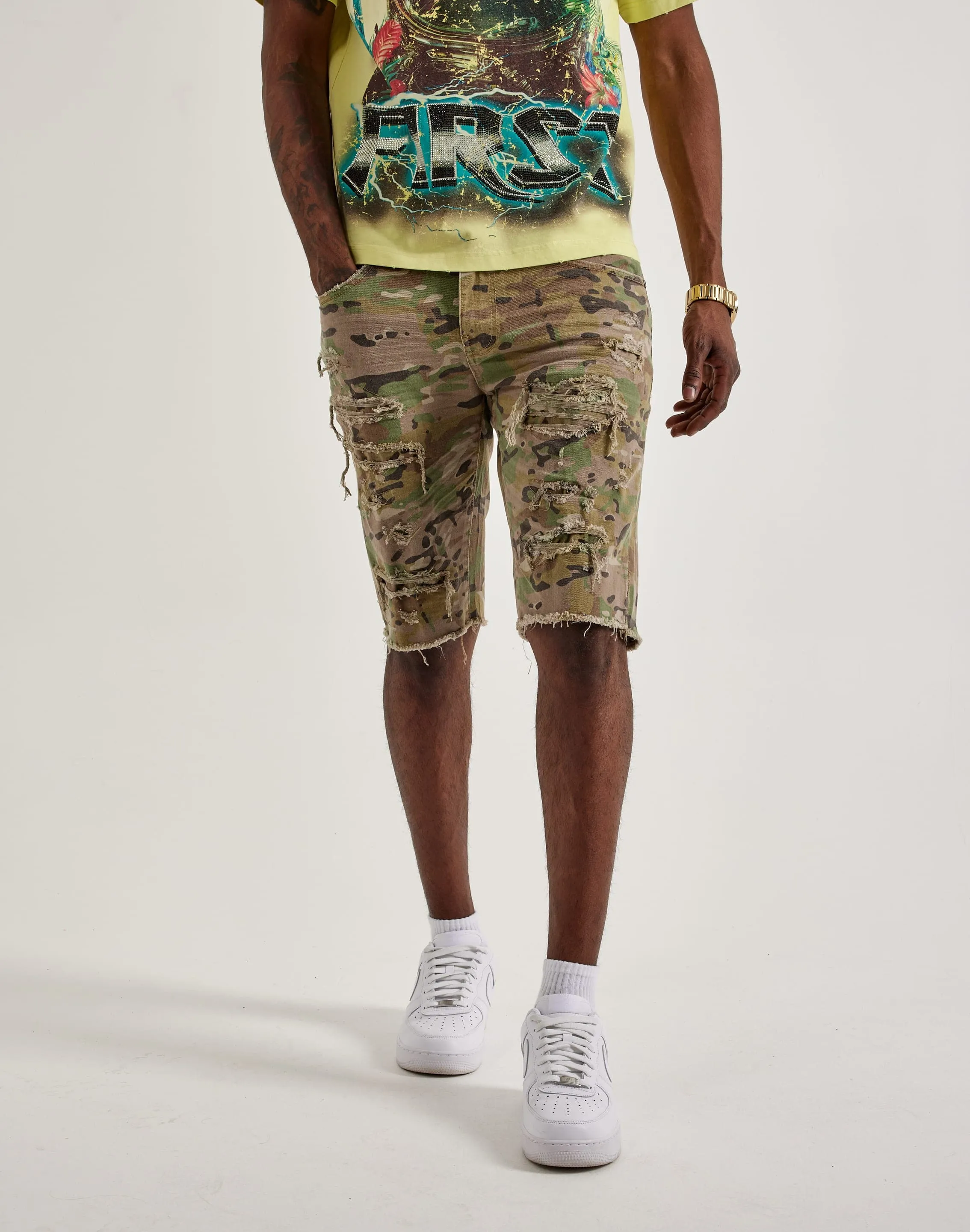 Jordan Craig Basic Denim Shorts