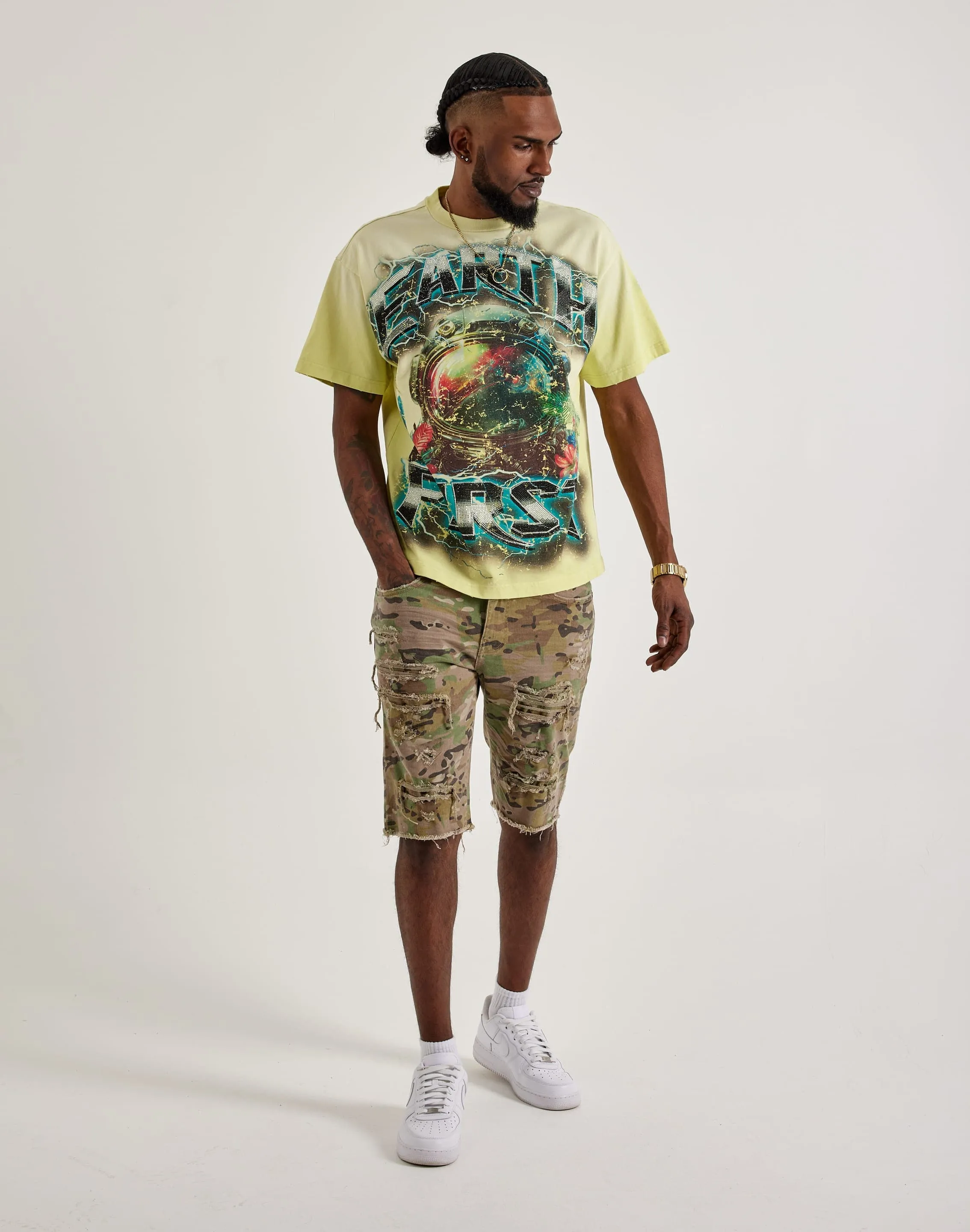 Jordan Craig Basic Denim Shorts