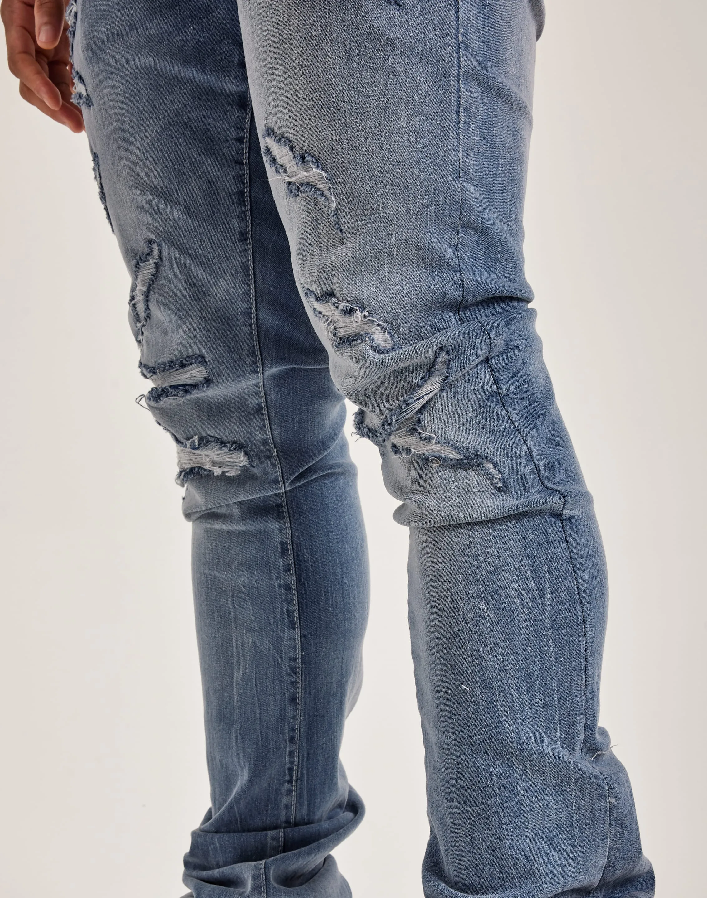 Jordan Craig Stacked Denim Jeans