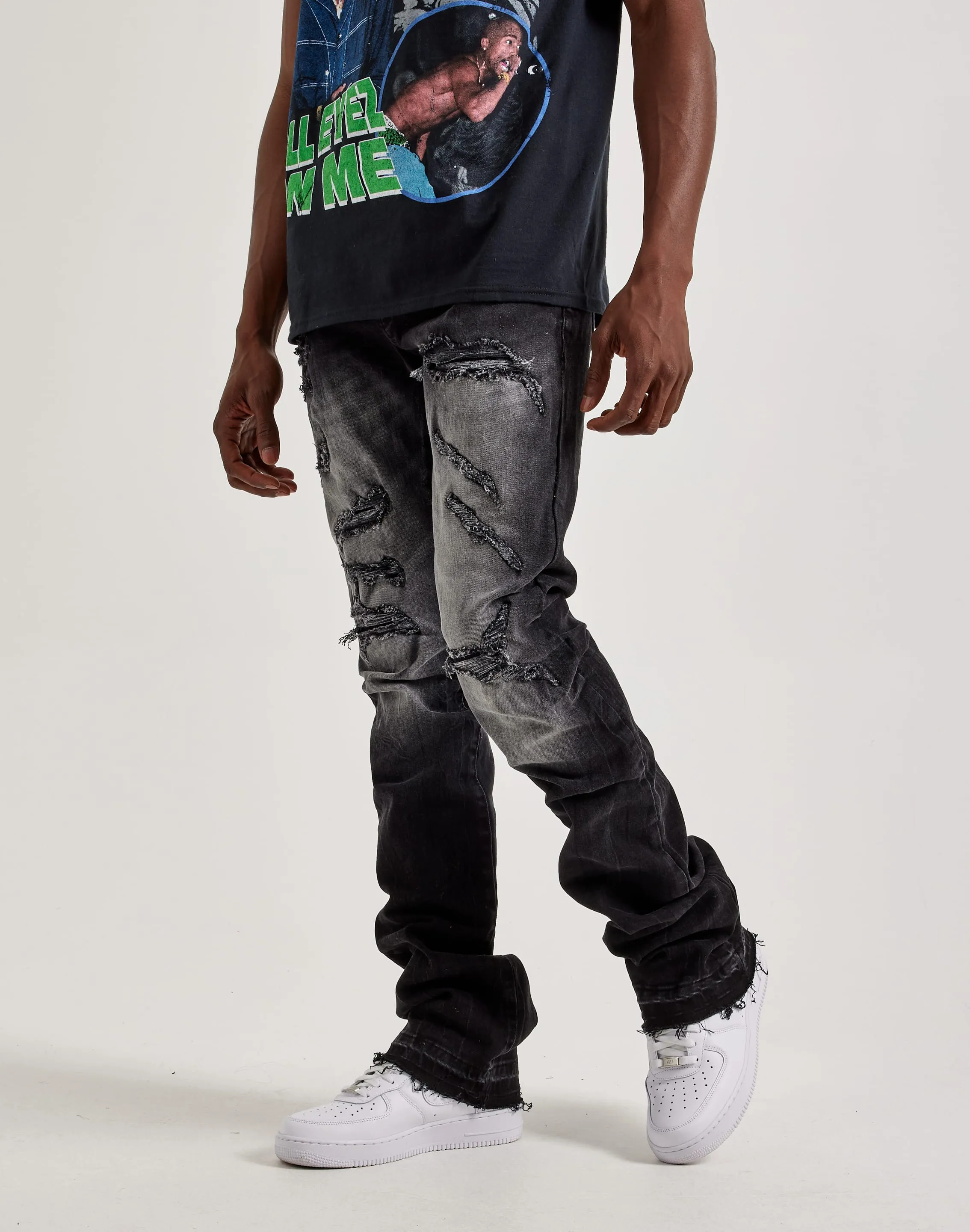 Jordan Craig Stacked Denim Jeans