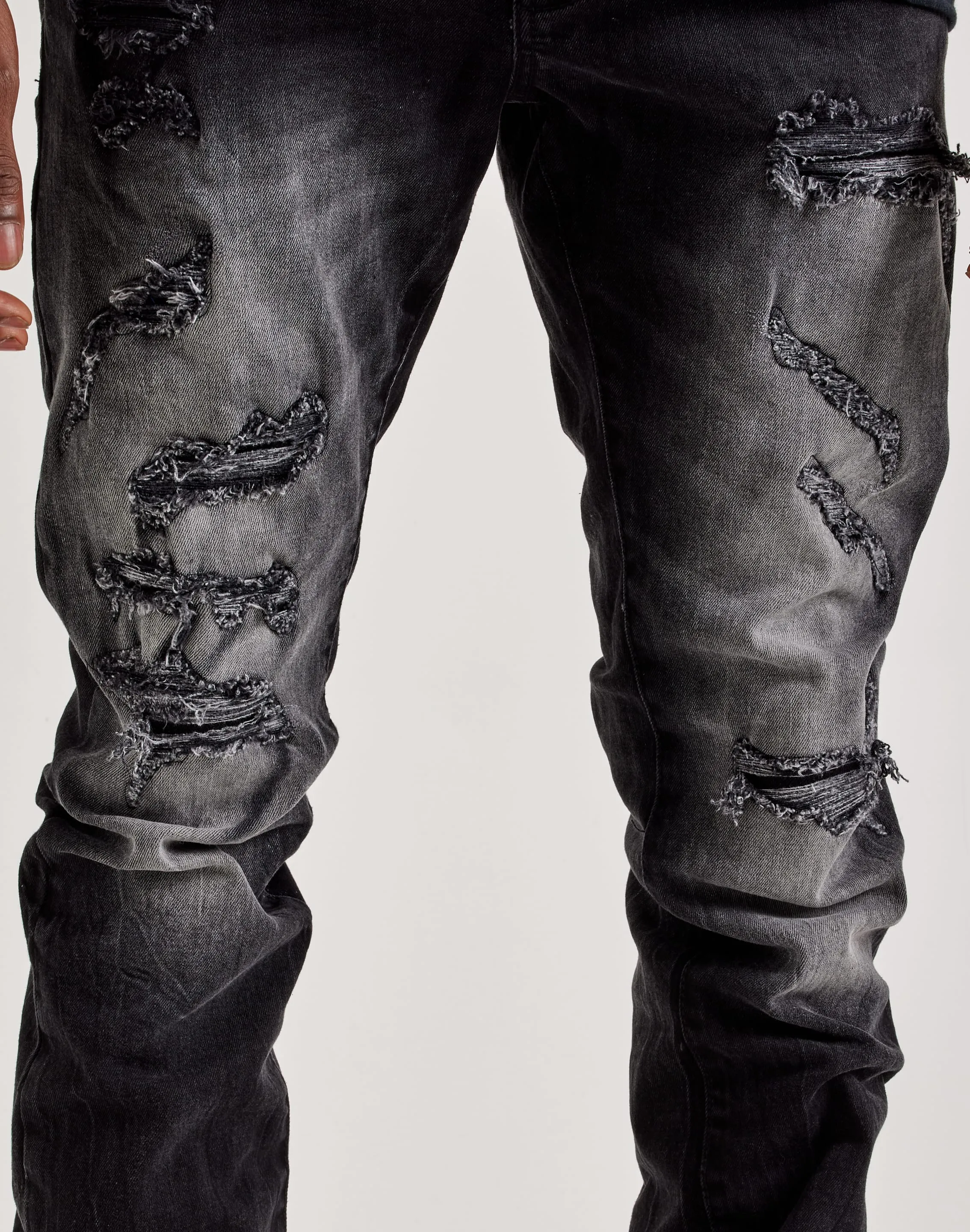 Jordan Craig Stacked Denim Jeans