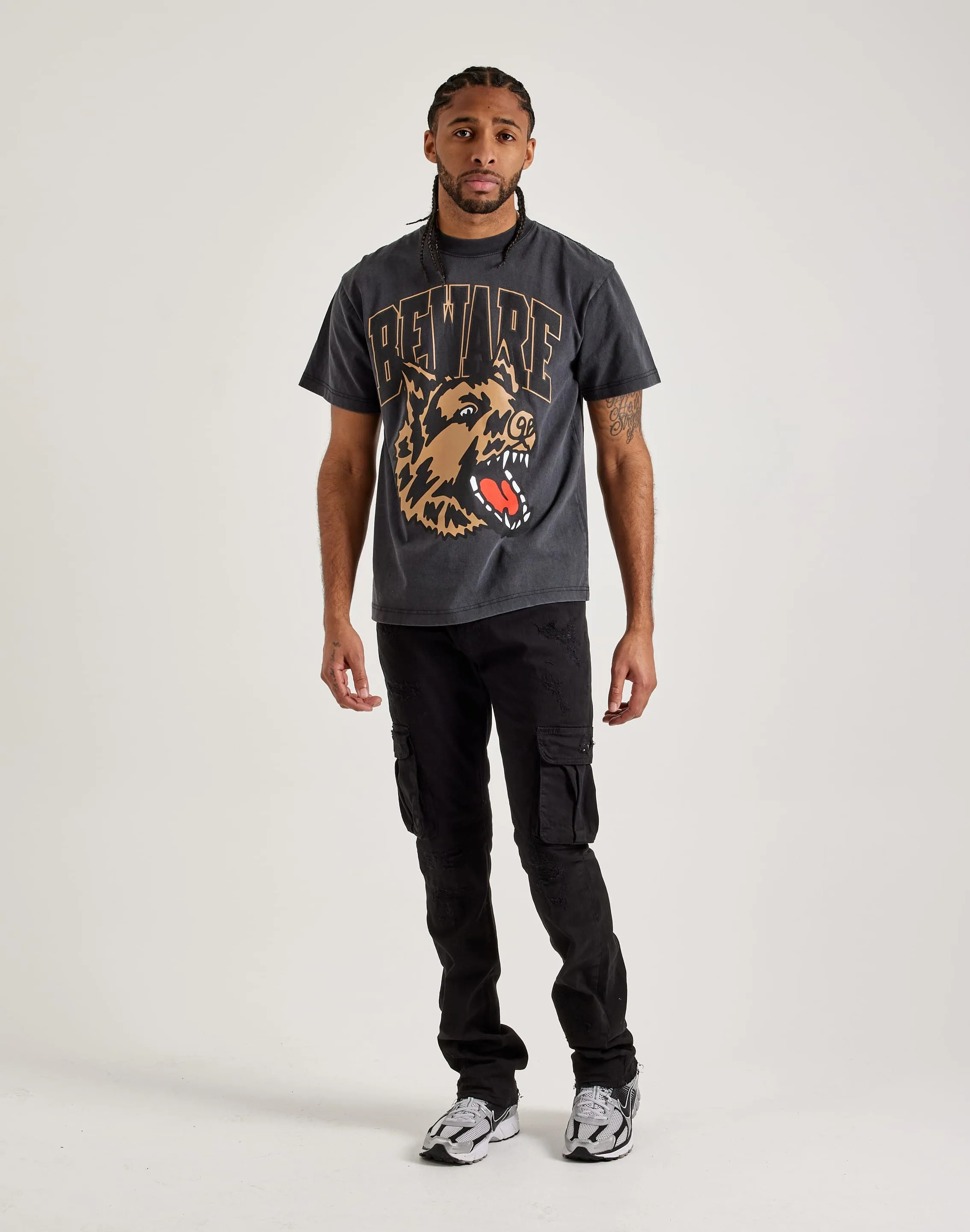 Jordan Craig Stacked Flare Denim Jeans
