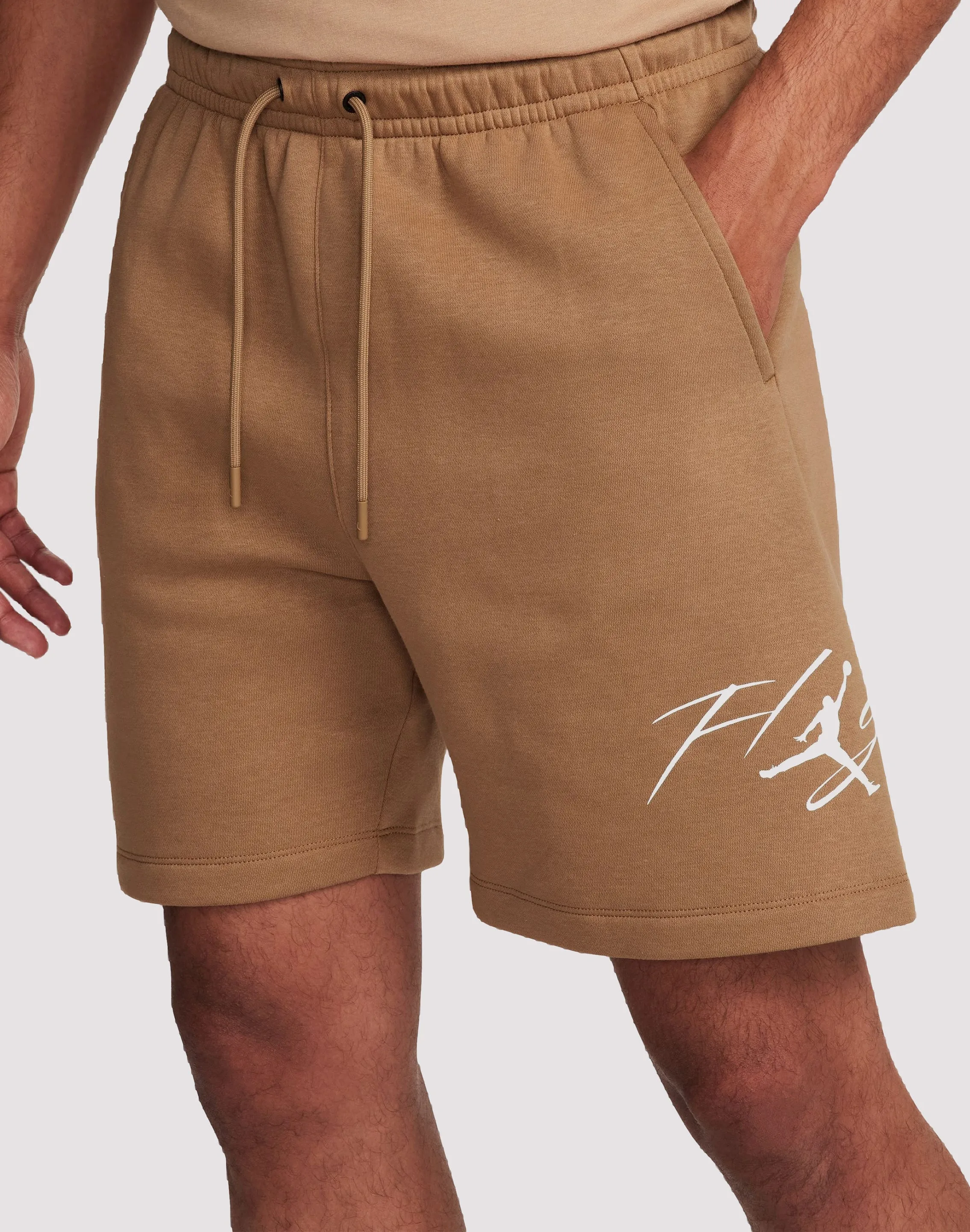 Jordan Essentials Fleece Brown Shorts