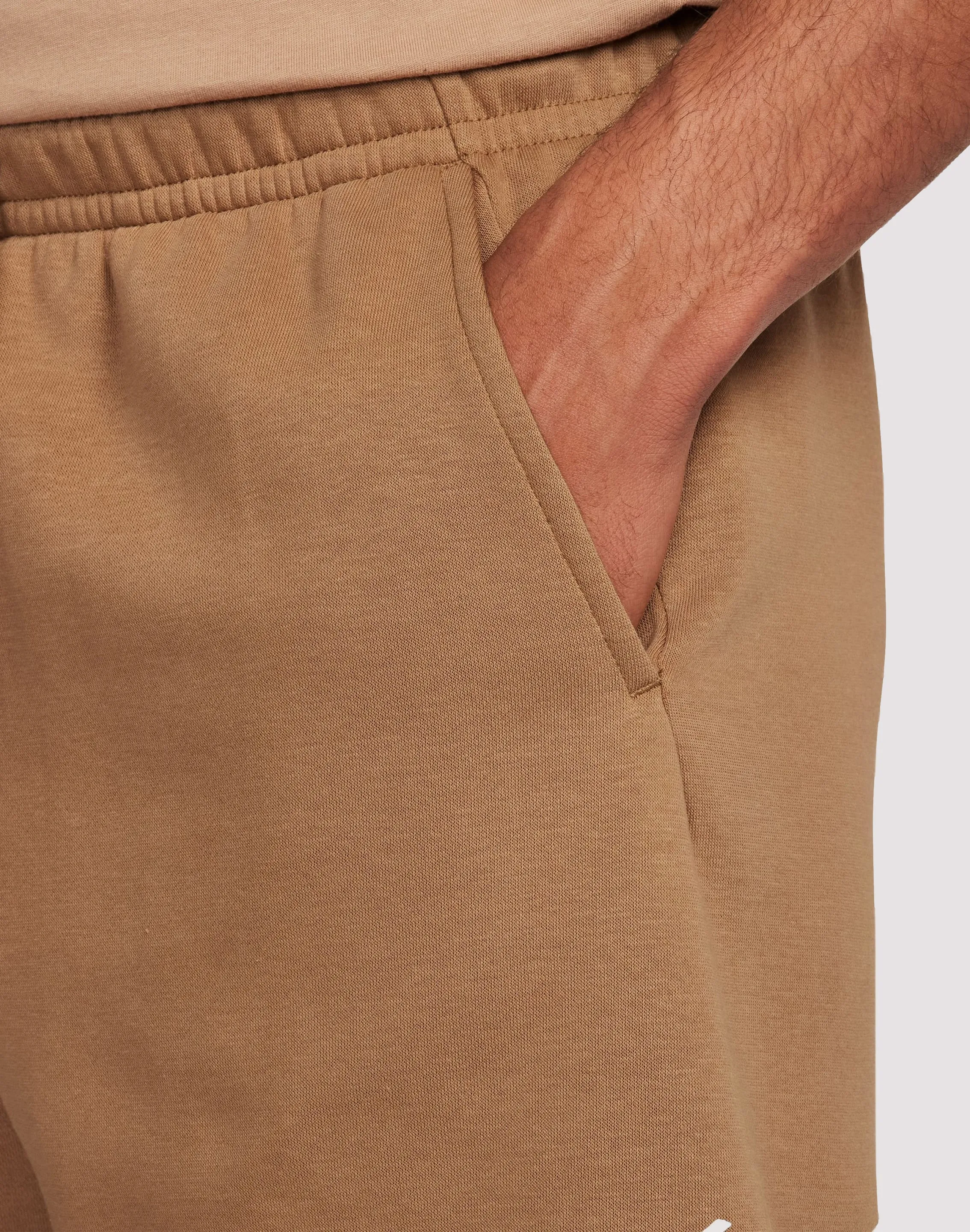Jordan Essentials Fleece Brown Shorts