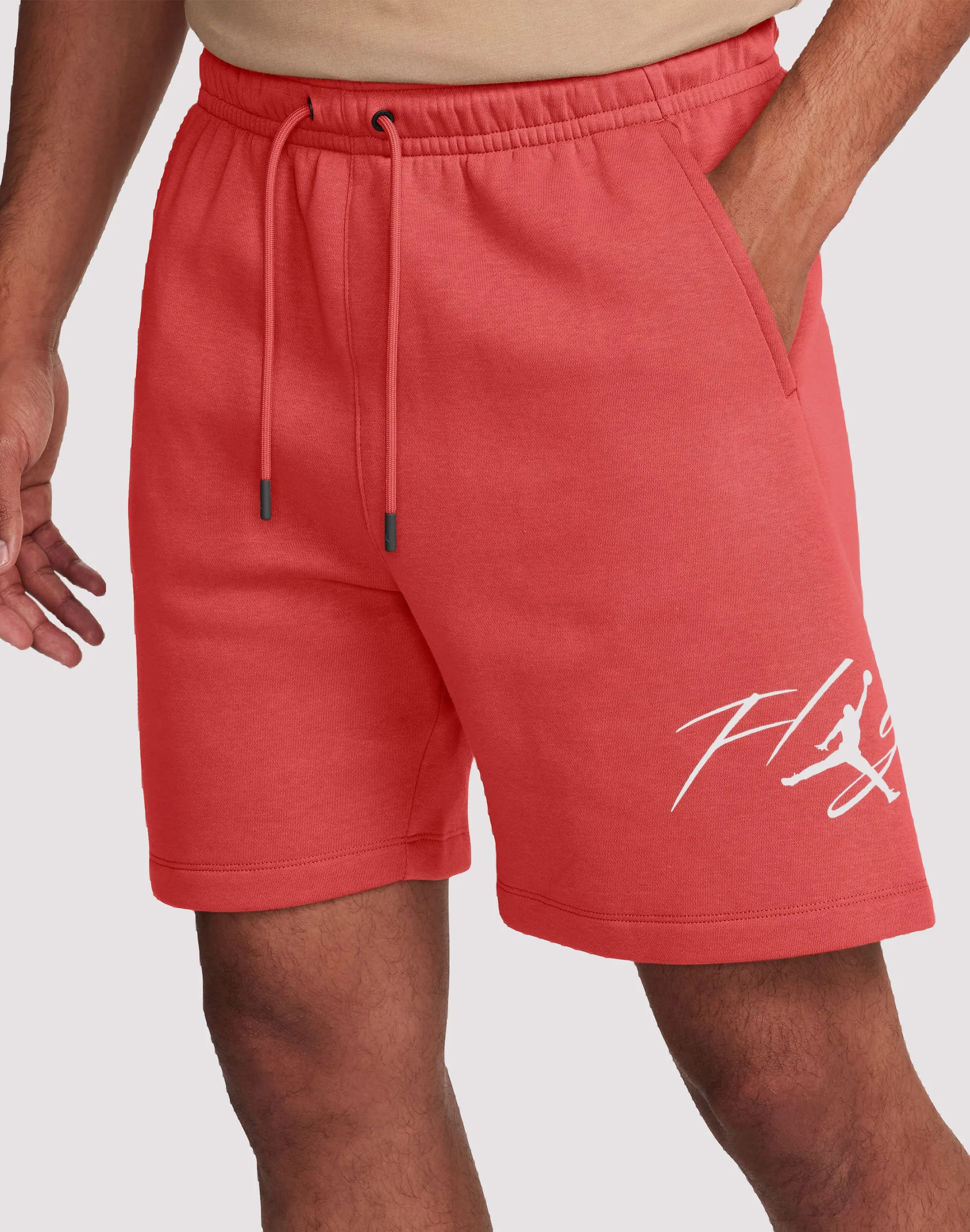 Jordan Essentials Fleece Red Shorts