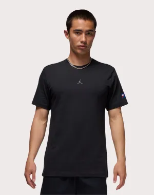 Jordan Flight Essentials AJ1 Black Tee