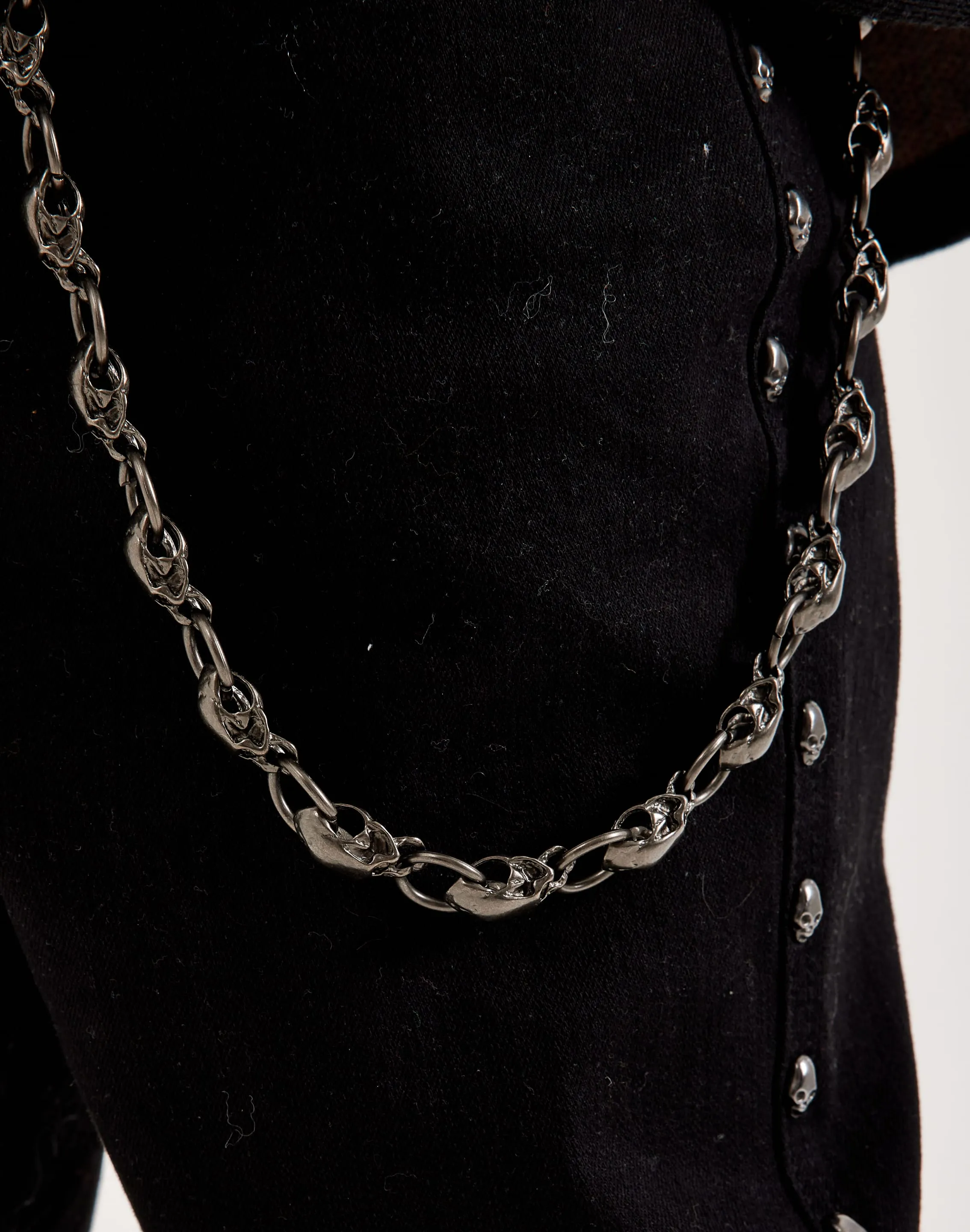 Kilogram Chain Rivet Jeans