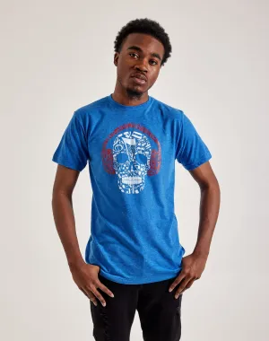 LA Pop Art Music Notes Skull Tee