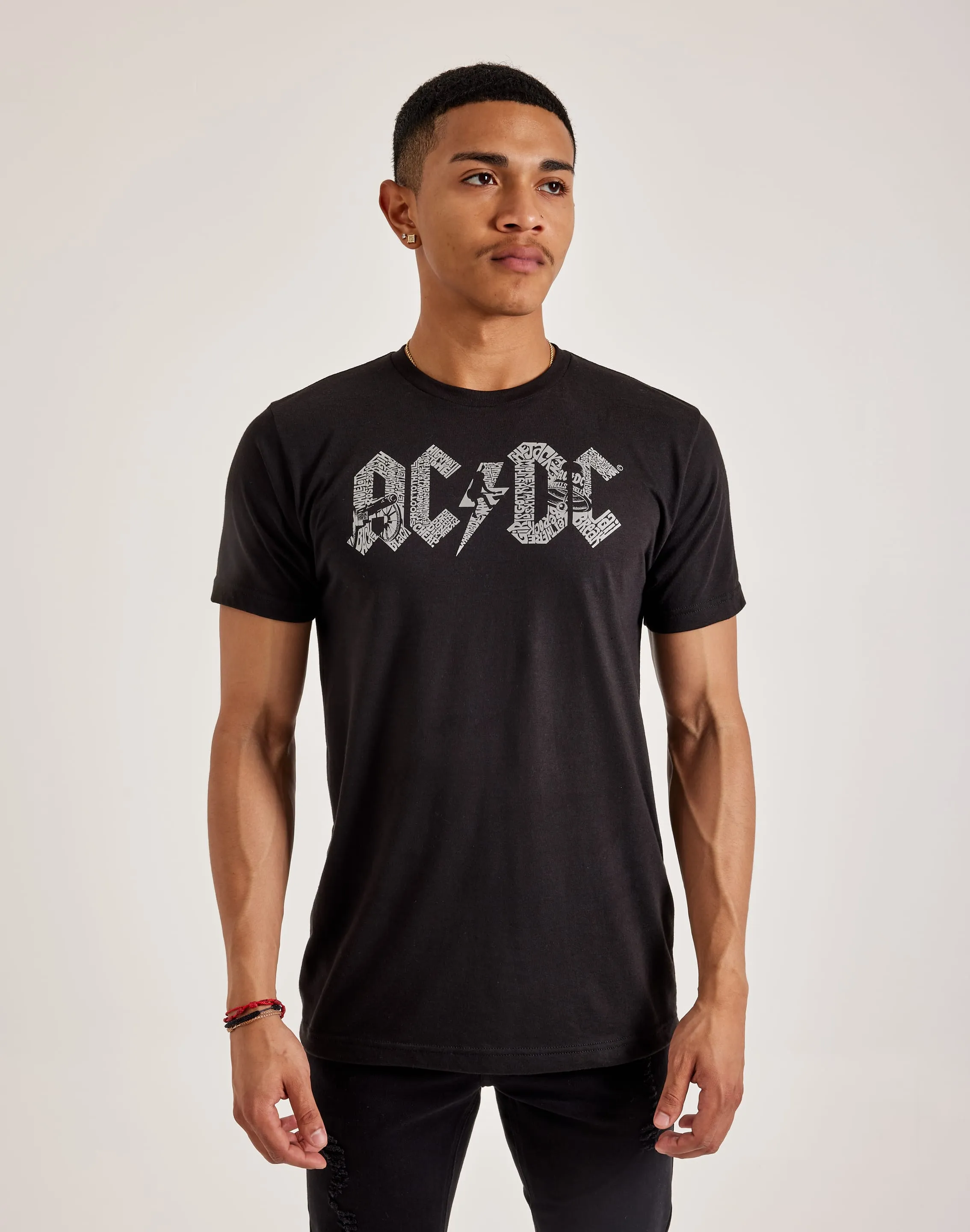 LA Pop Art Word Art ACDC Tee