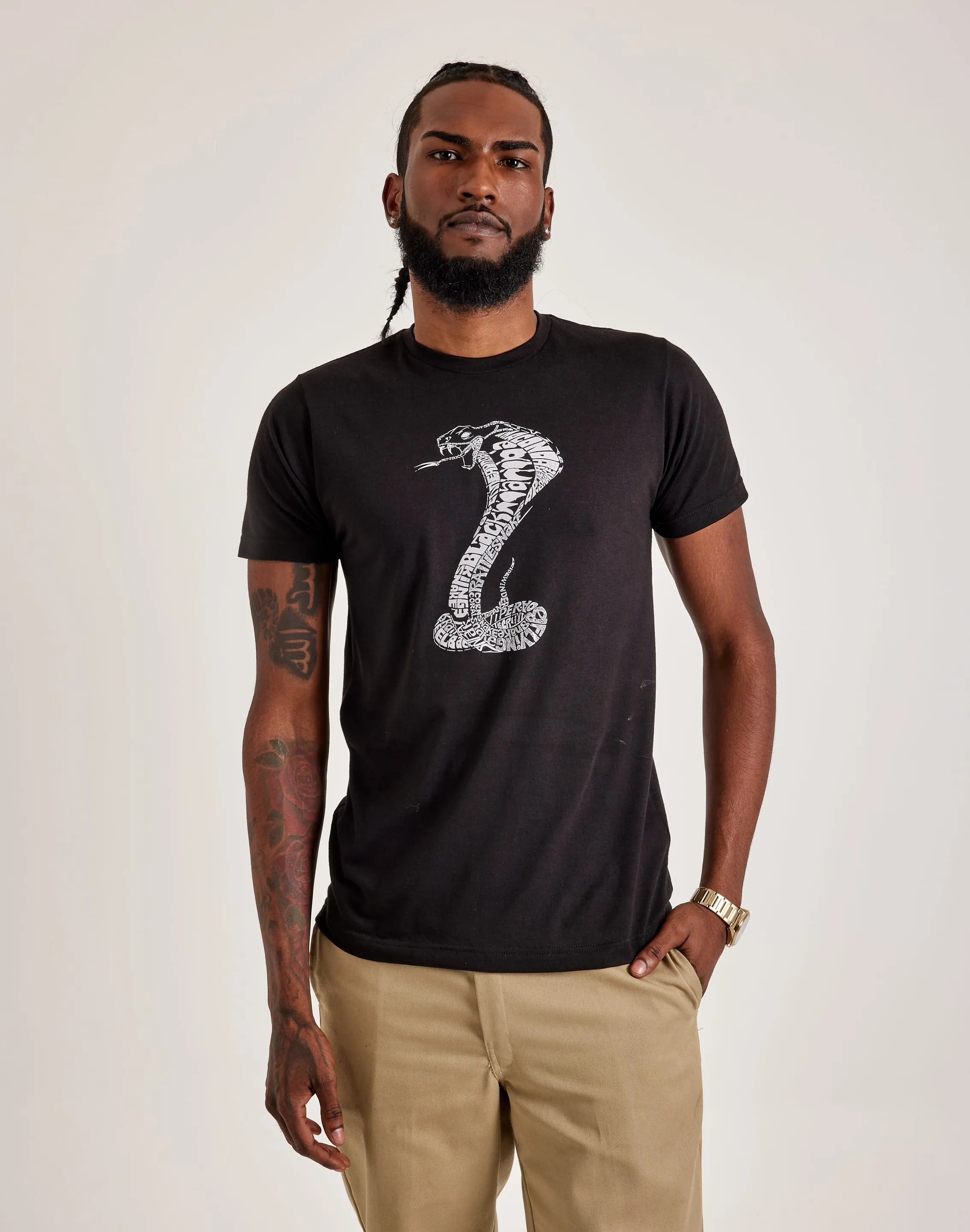 LA Pop Art Word Art Cobra Tee