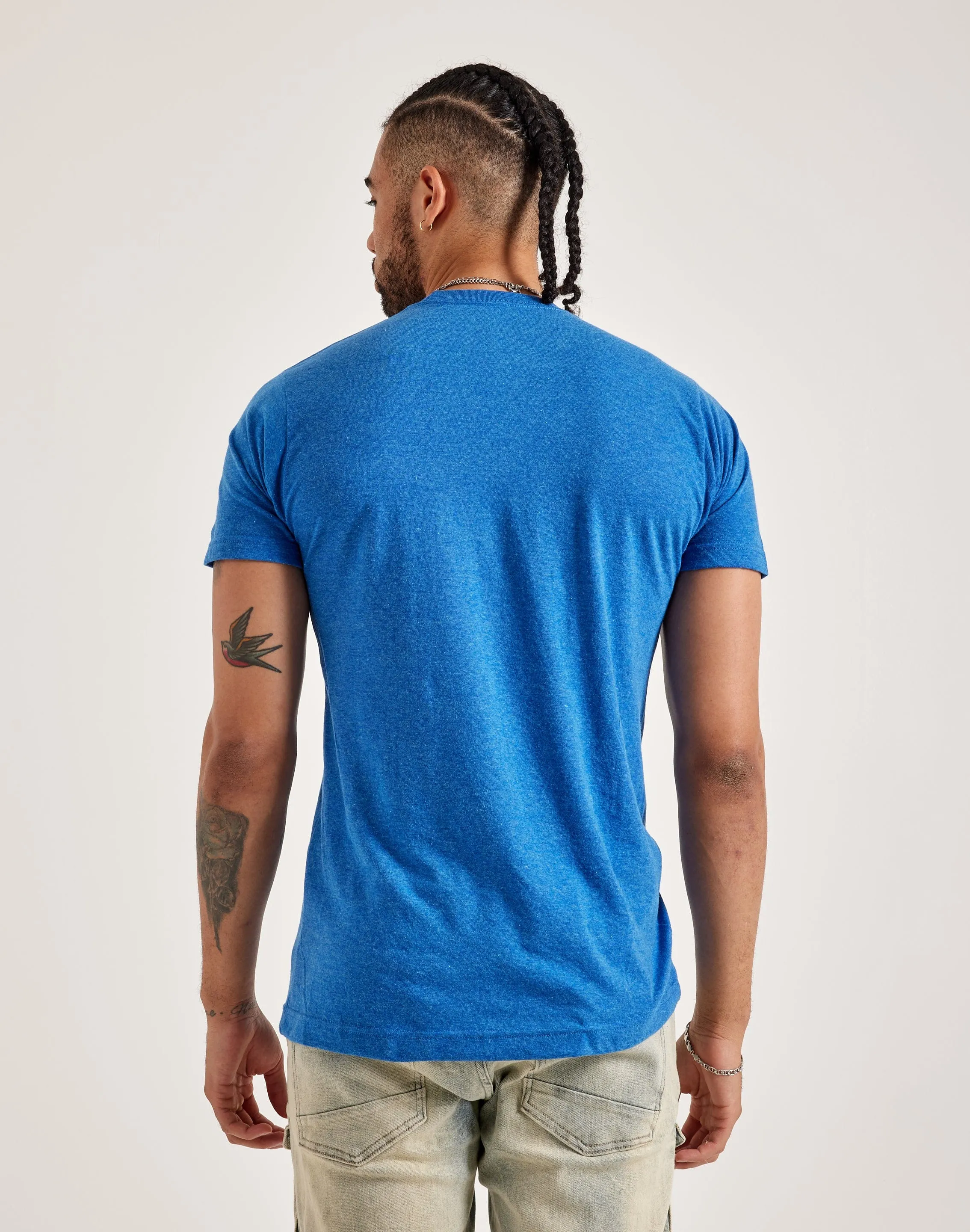 LA Pop Art Word Art Dead Inside Skull Tee
