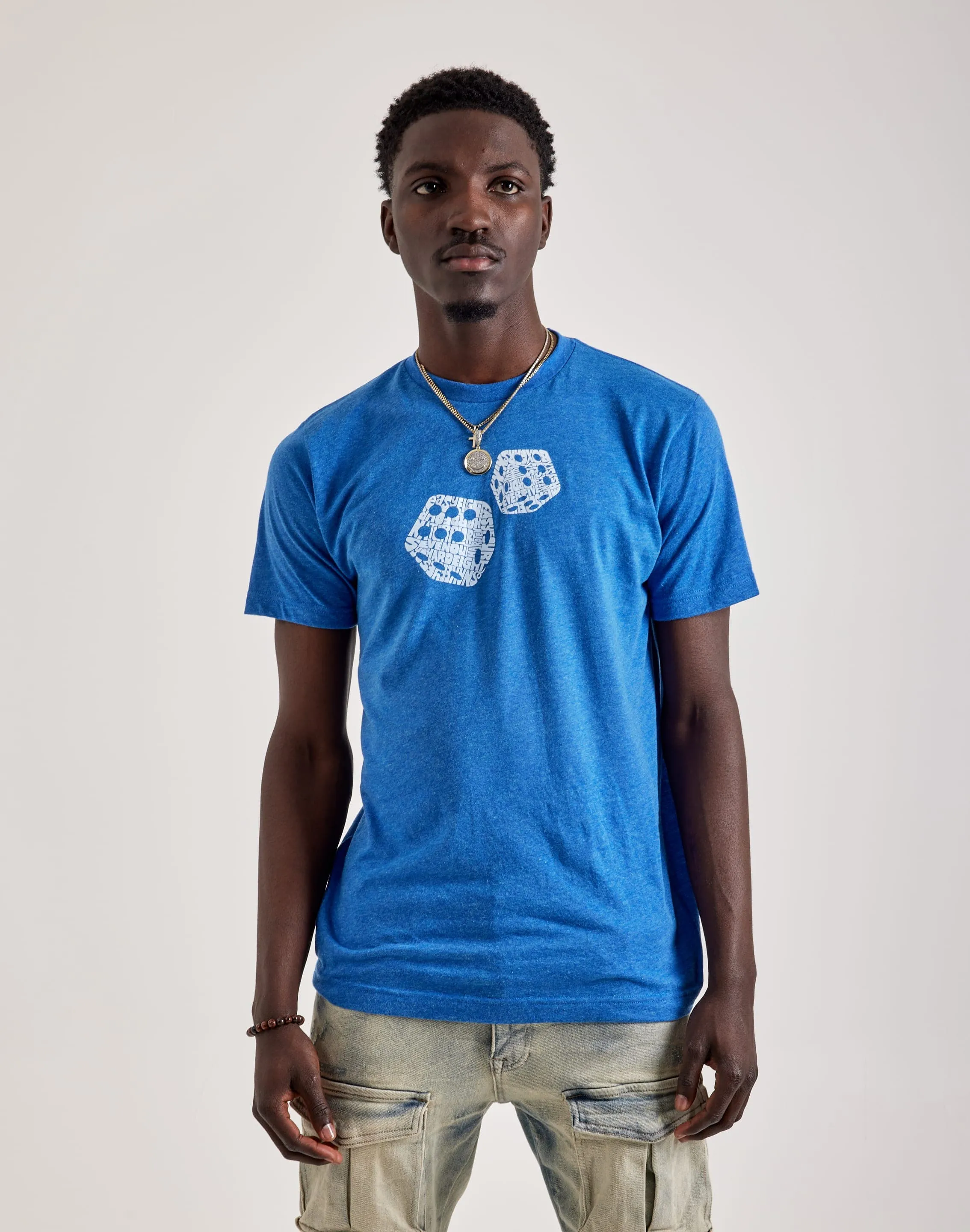 LA Pop Art Word Art Dice Tee