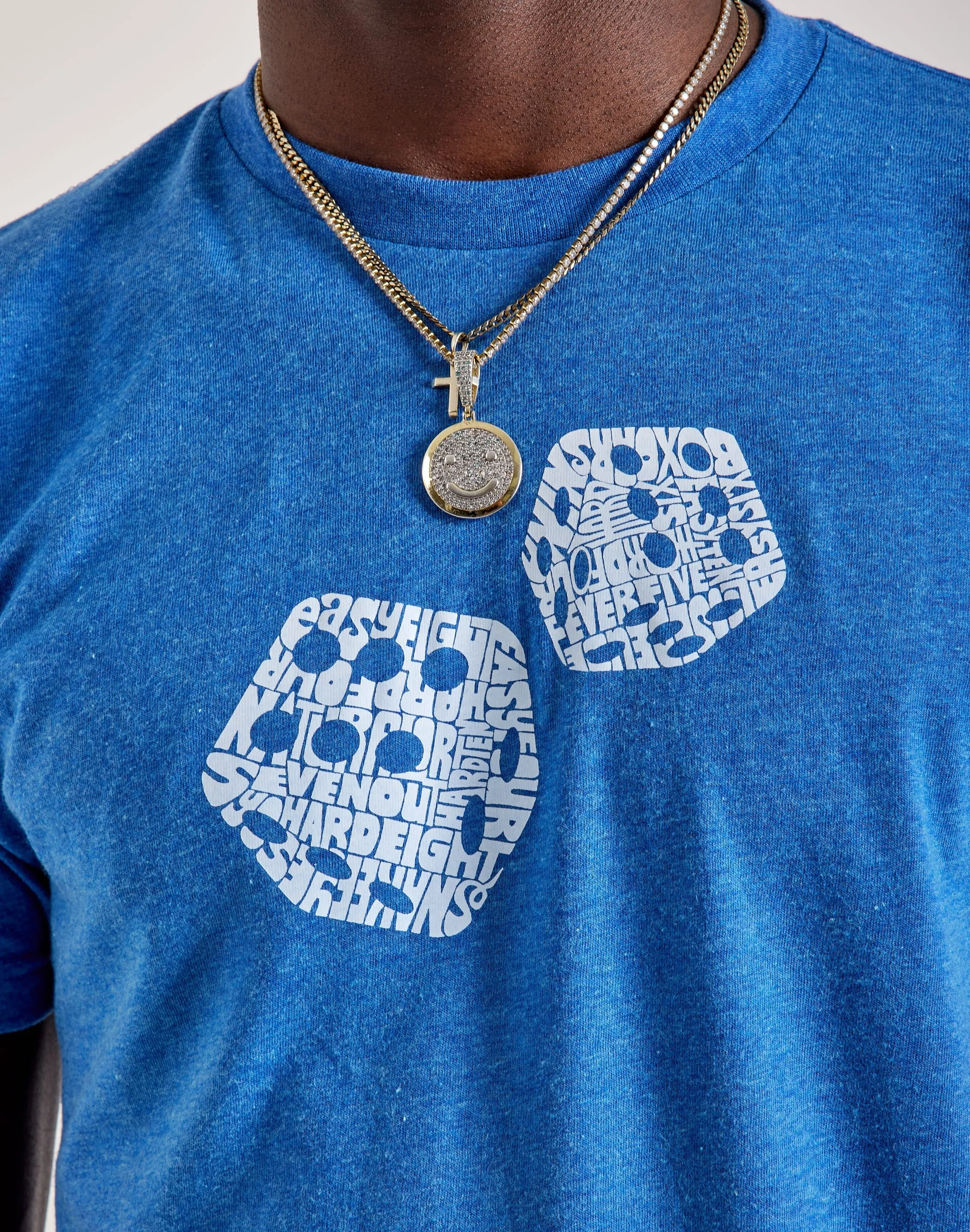 LA Pop Art Word Art Dice Tee