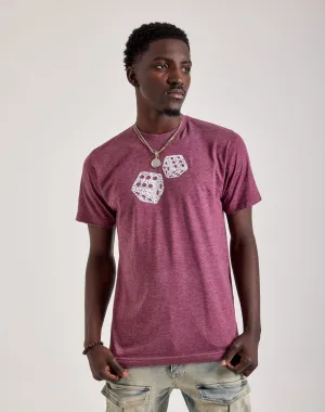 LA Pop Art Word Art Dice Tee