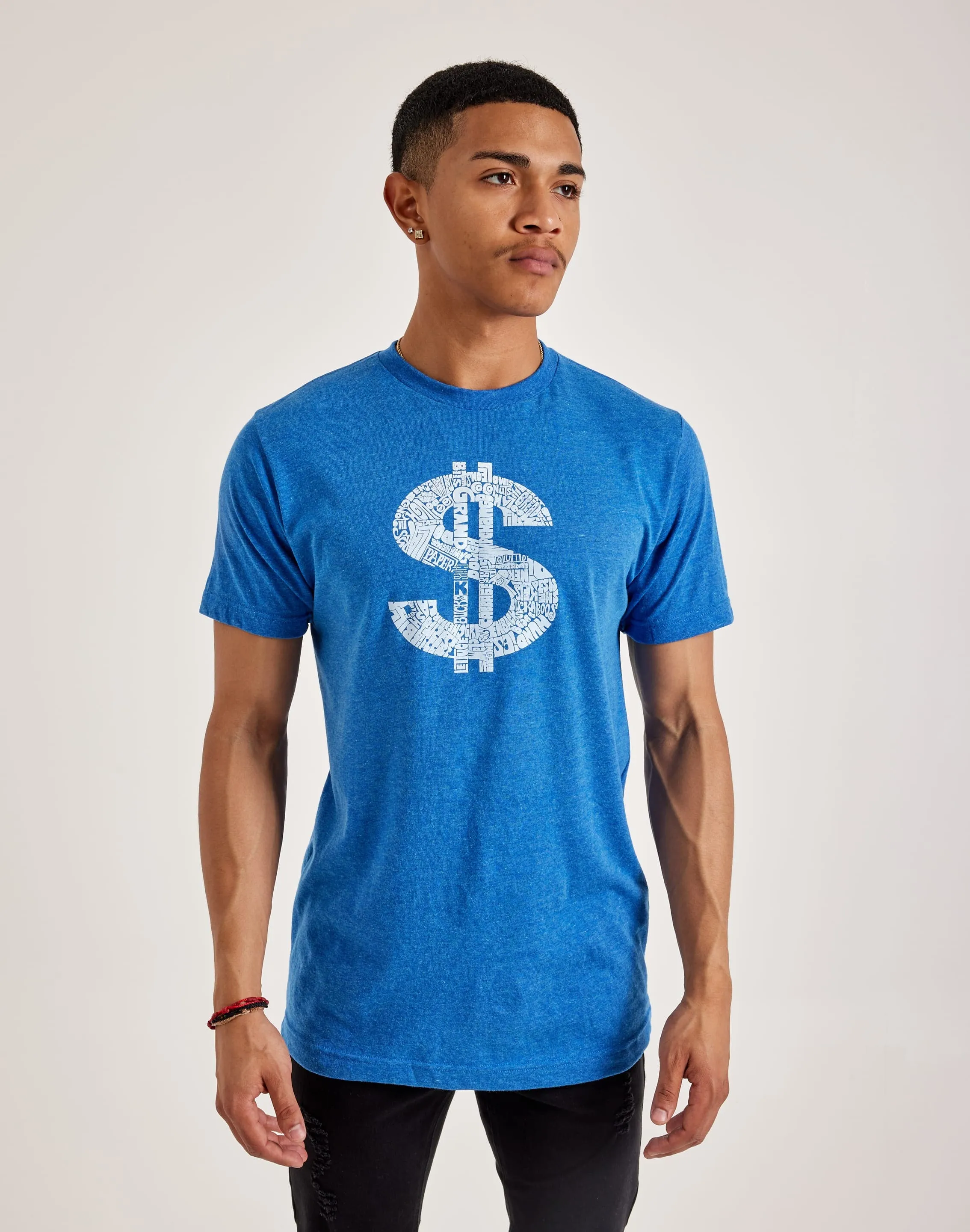LA Pop Art Word Art Dollar Sign Tee