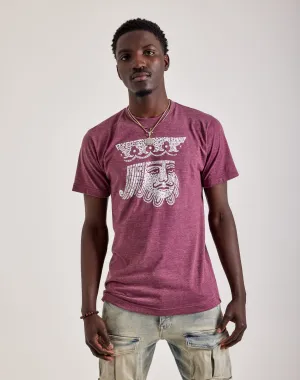 LA Pop Art Word Art King Of Spades Tee