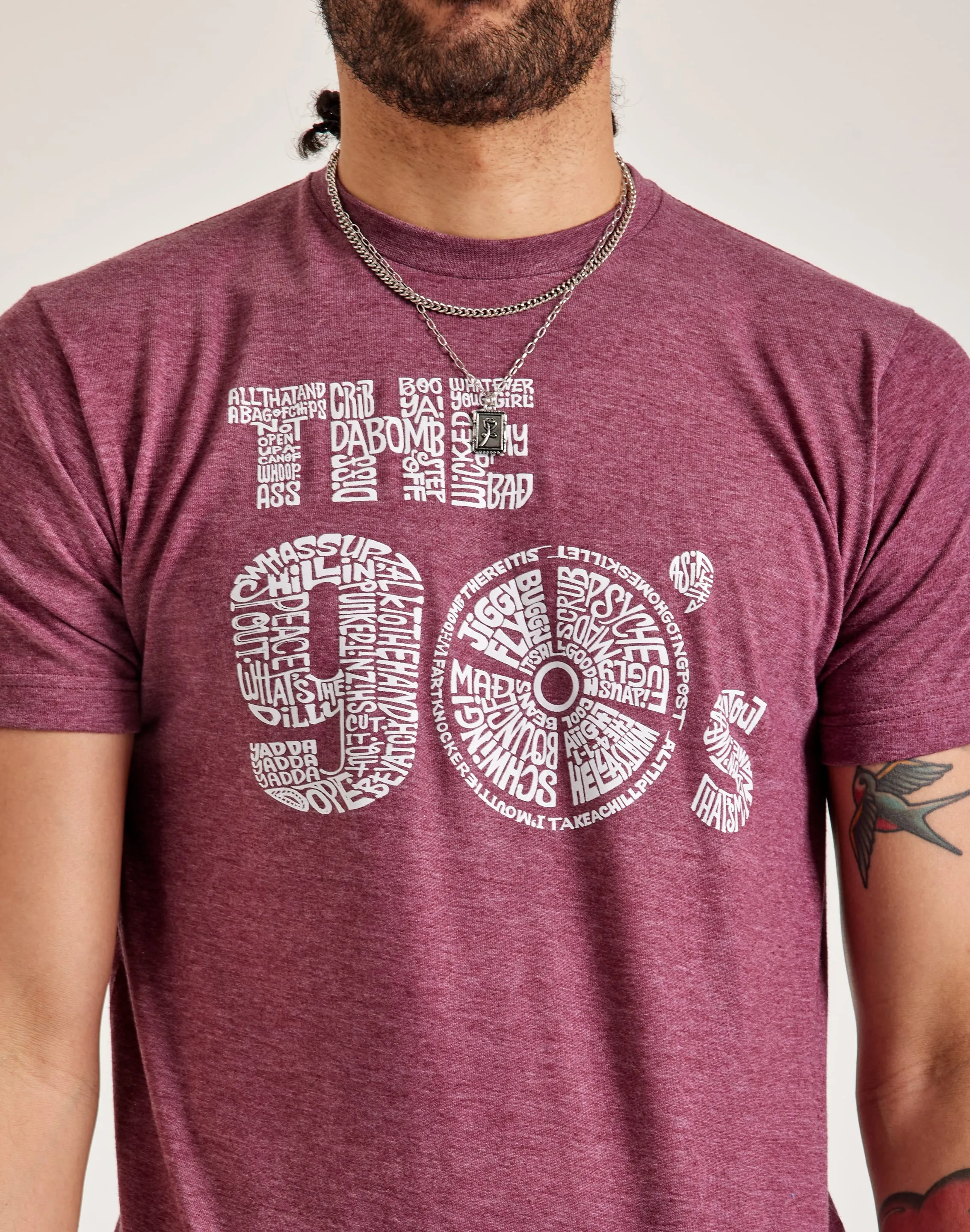 LA Pop Art Word Art The '90s Tee