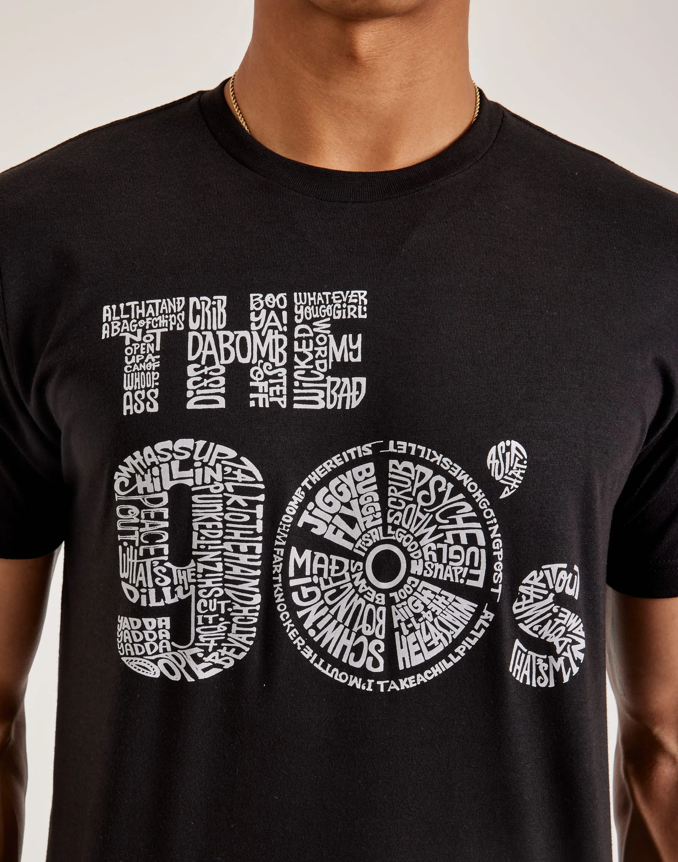 LA Pop Art Word Art The '90s Tee