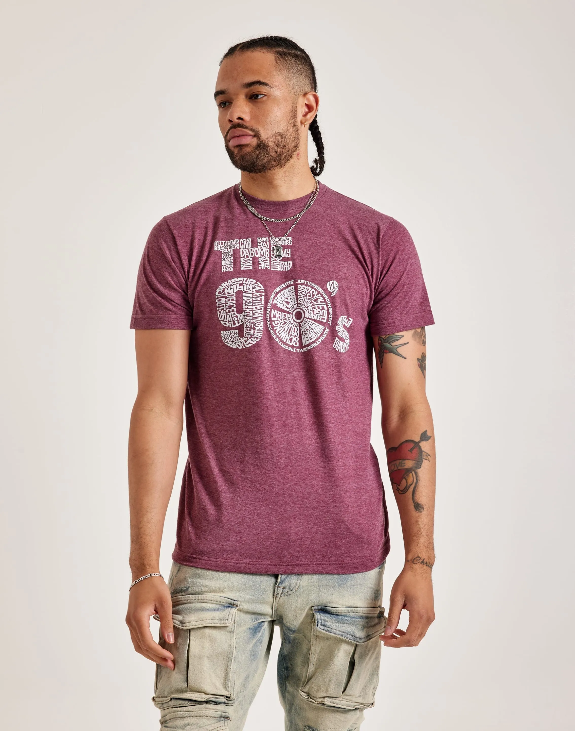 LA Pop Art Word Art The '90s Tee