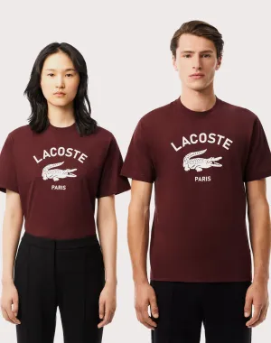 Lacoste Classic Fit Large Croc Tee