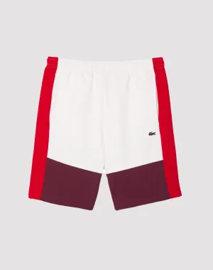 Lacoste Colorblock Fleece Shorts