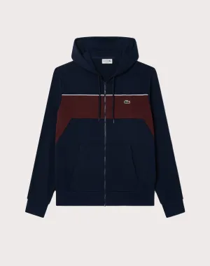 Lacoste Colorblock Fullzip Hoodie Jacket
