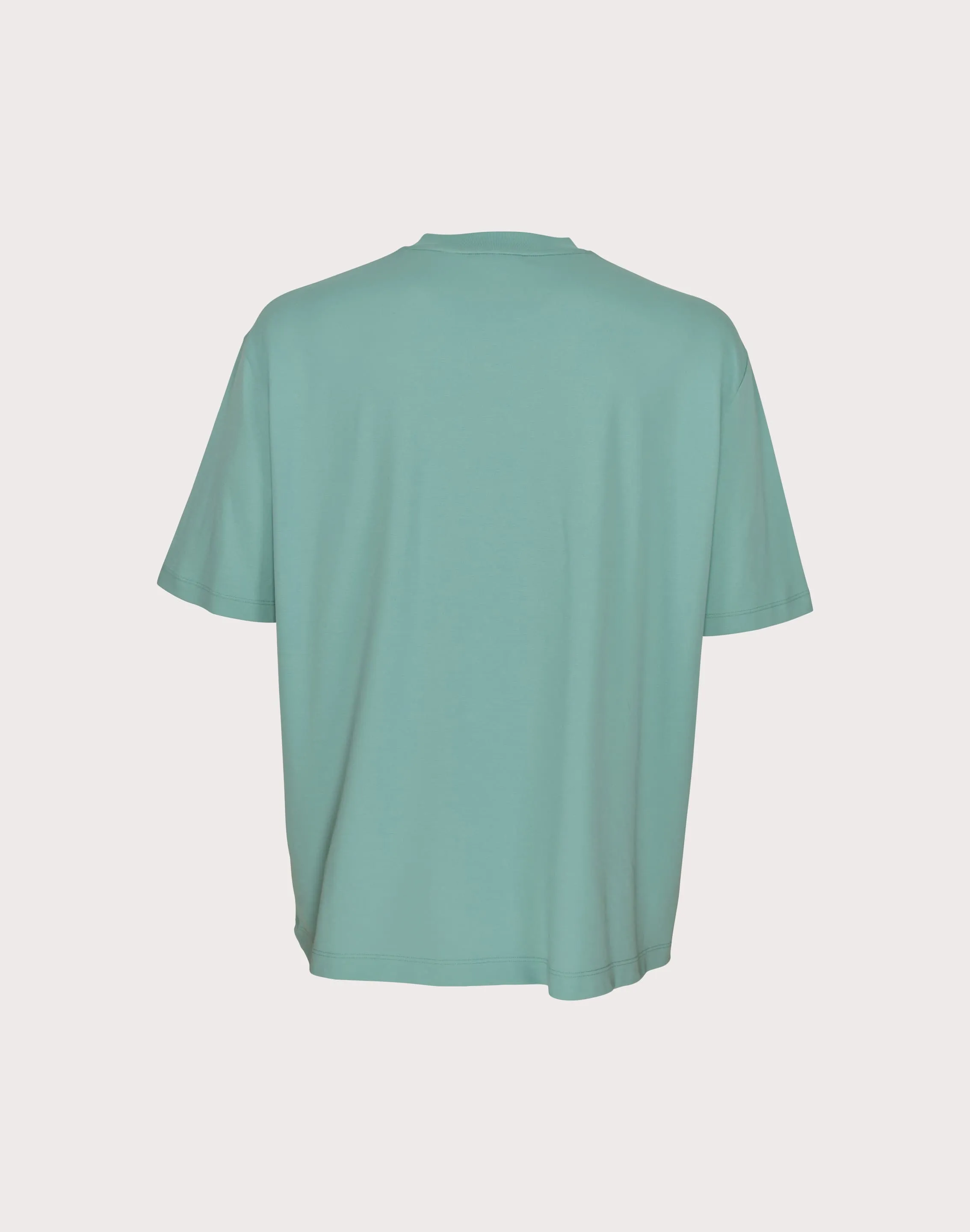 Lacoste Disrupt Script Teal Tee