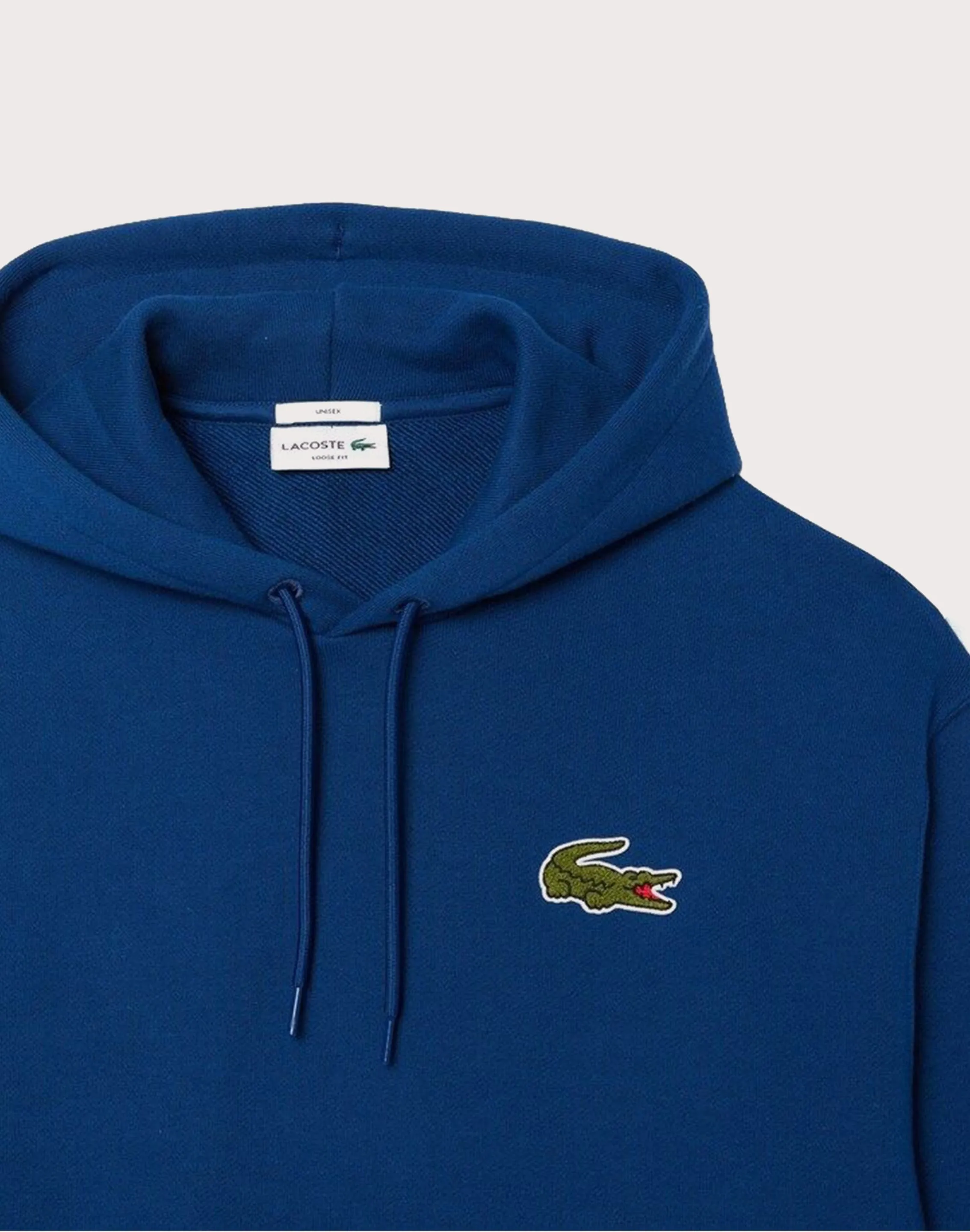 Lacoste Relax-Fit Navy Hoodie