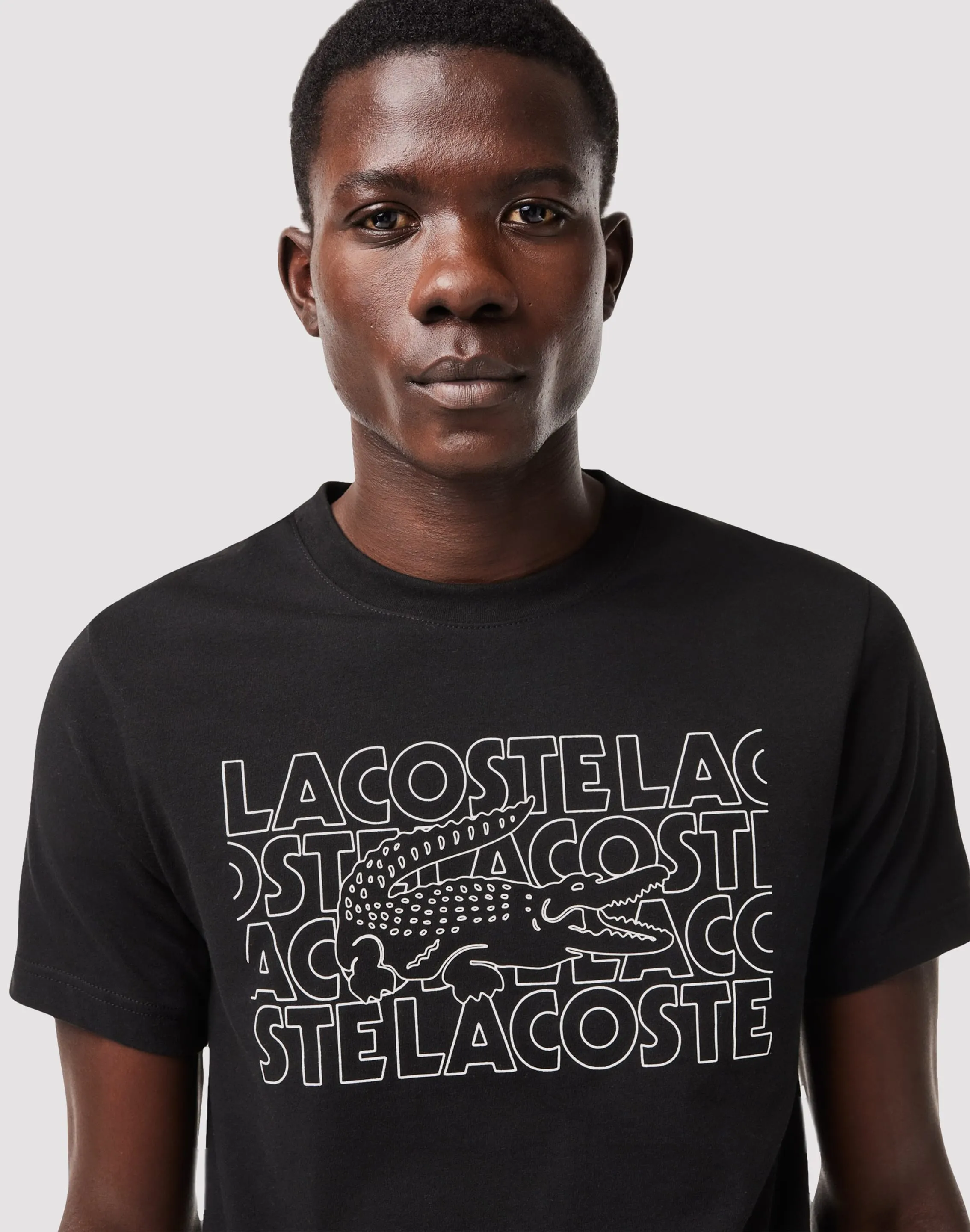 Lacoste Repeating Logo Tee
