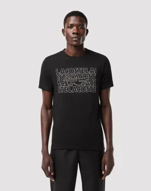 Lacoste Repeating Logo Tee