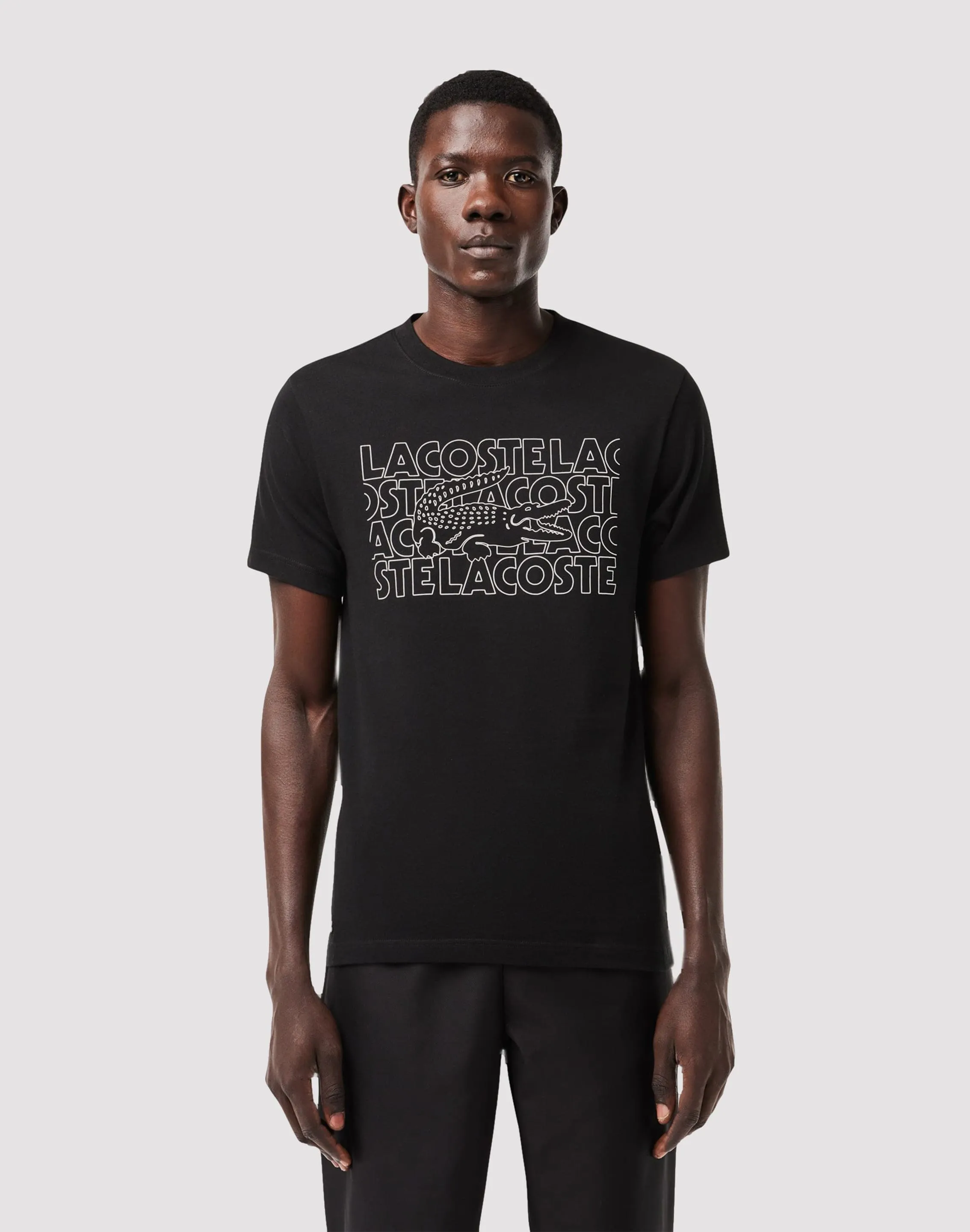Lacoste Repeating Logo Tee