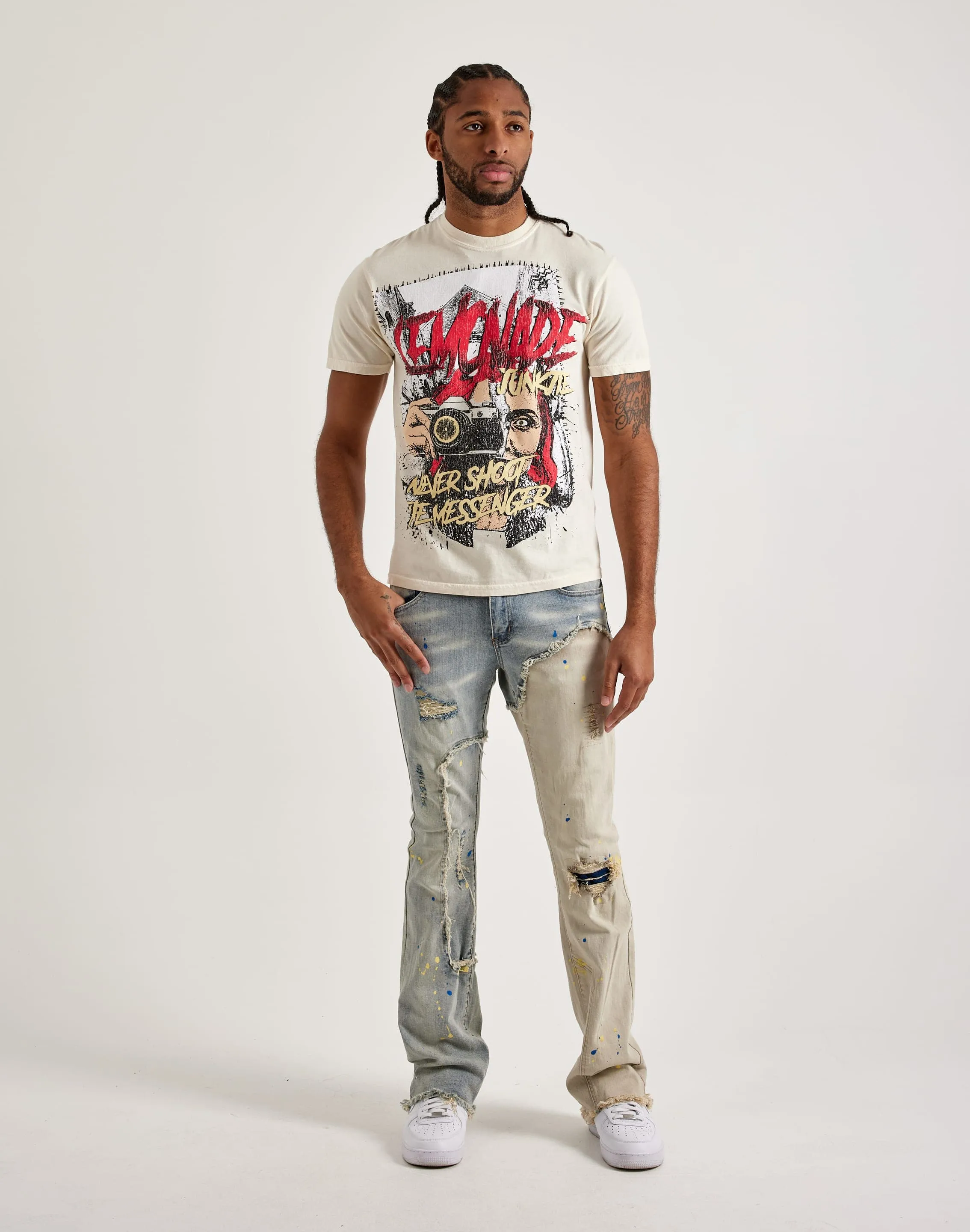 Lemonade Junkie Don't Shoot The Messenger Tee