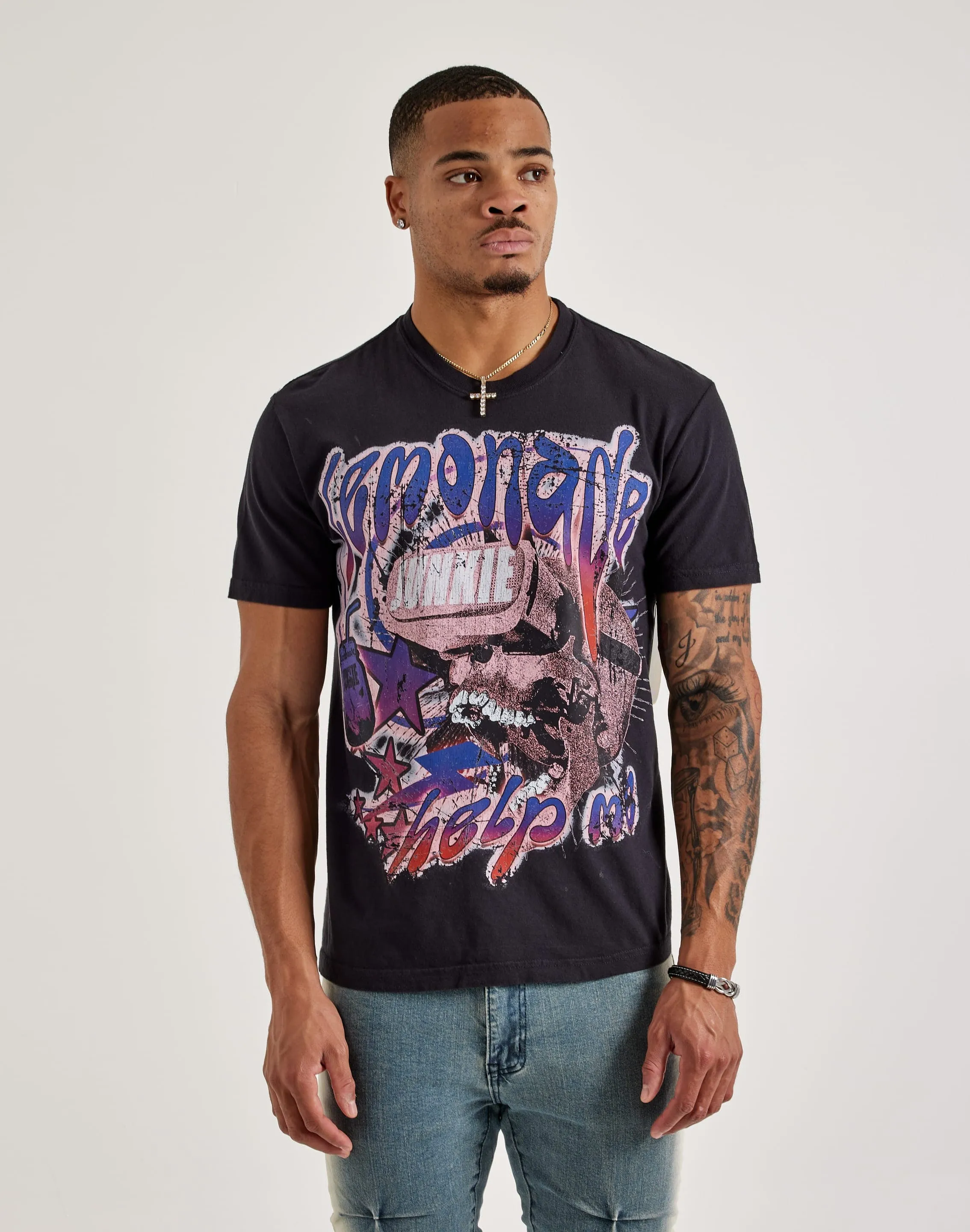 Lemonade Junkie Help Tee