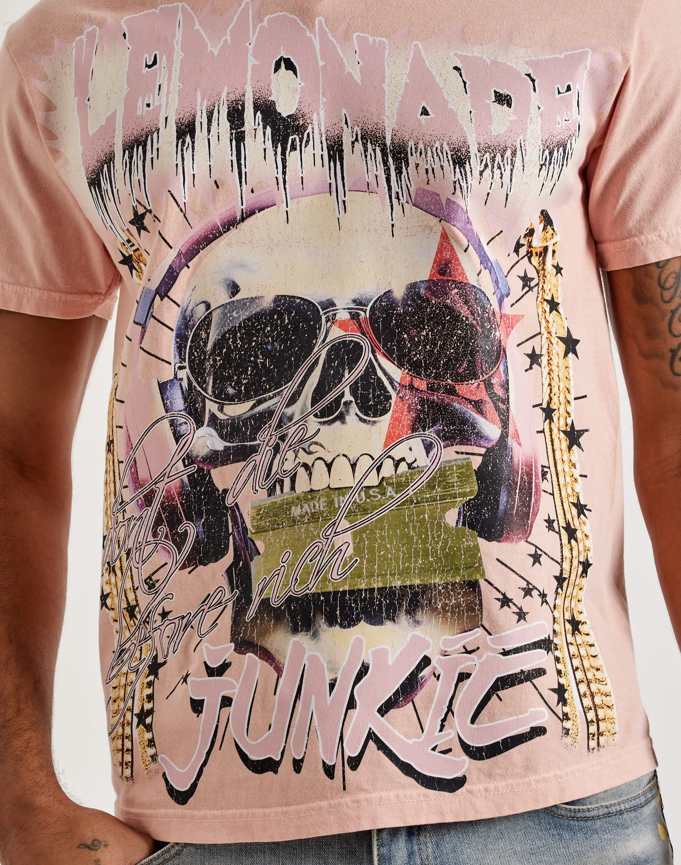 Lemonade Junkie Worldwide Tee