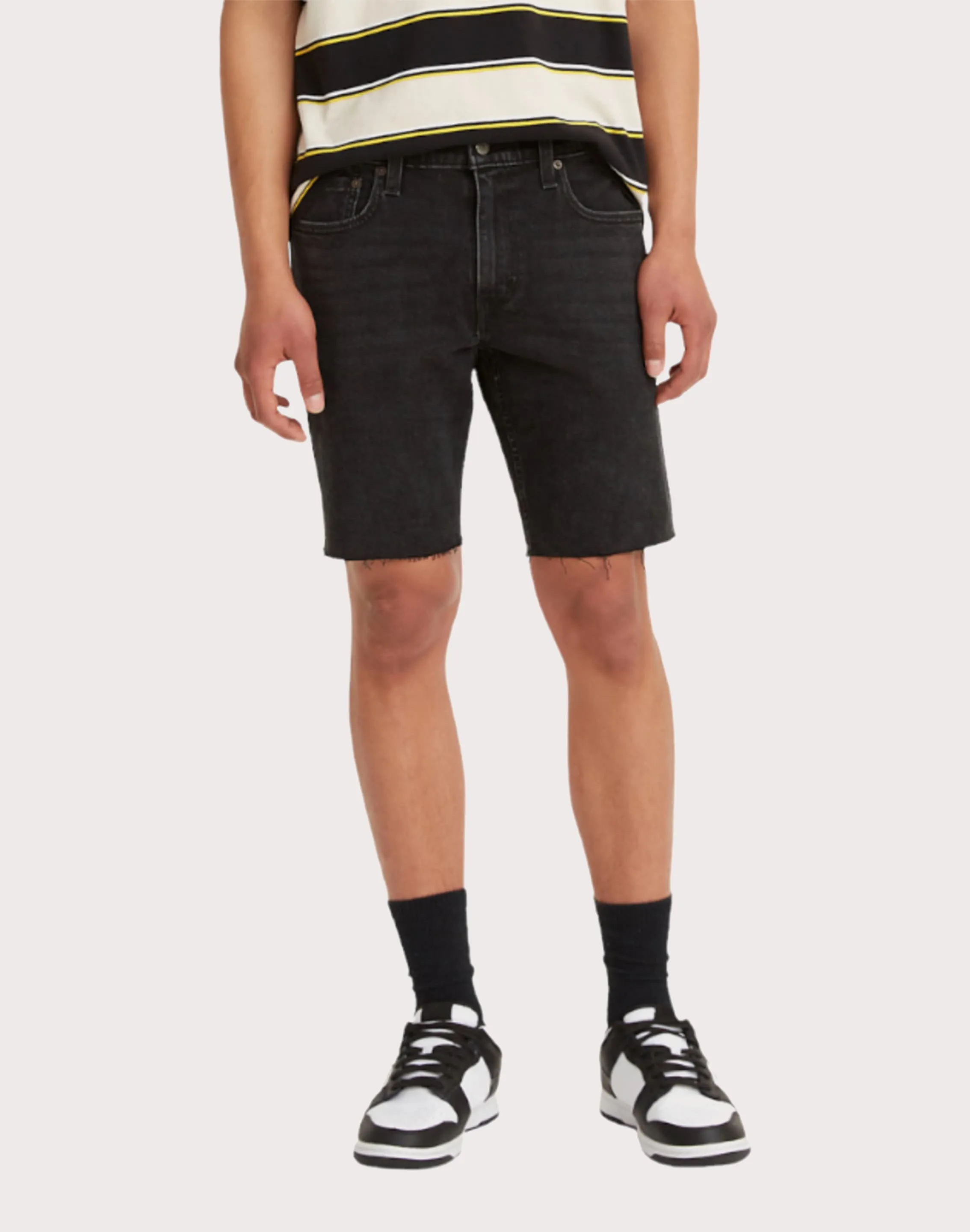 Levi 412 Heartbeats ADV Slim Jean Black Shorts