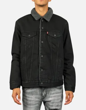 Levi SHERPA TRUCKER DENIM JACKET