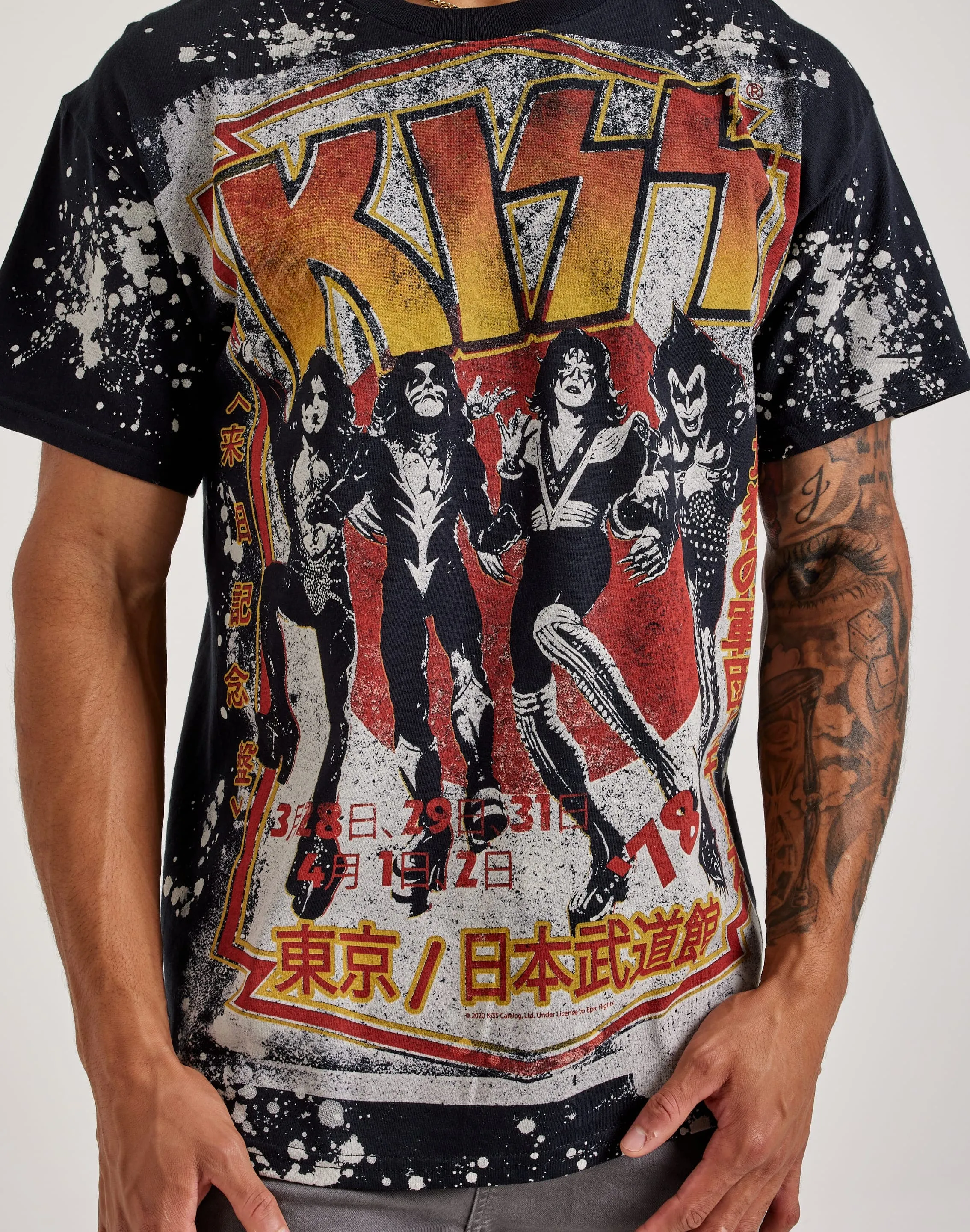 Liquid Blue KISS Destroyer Tee