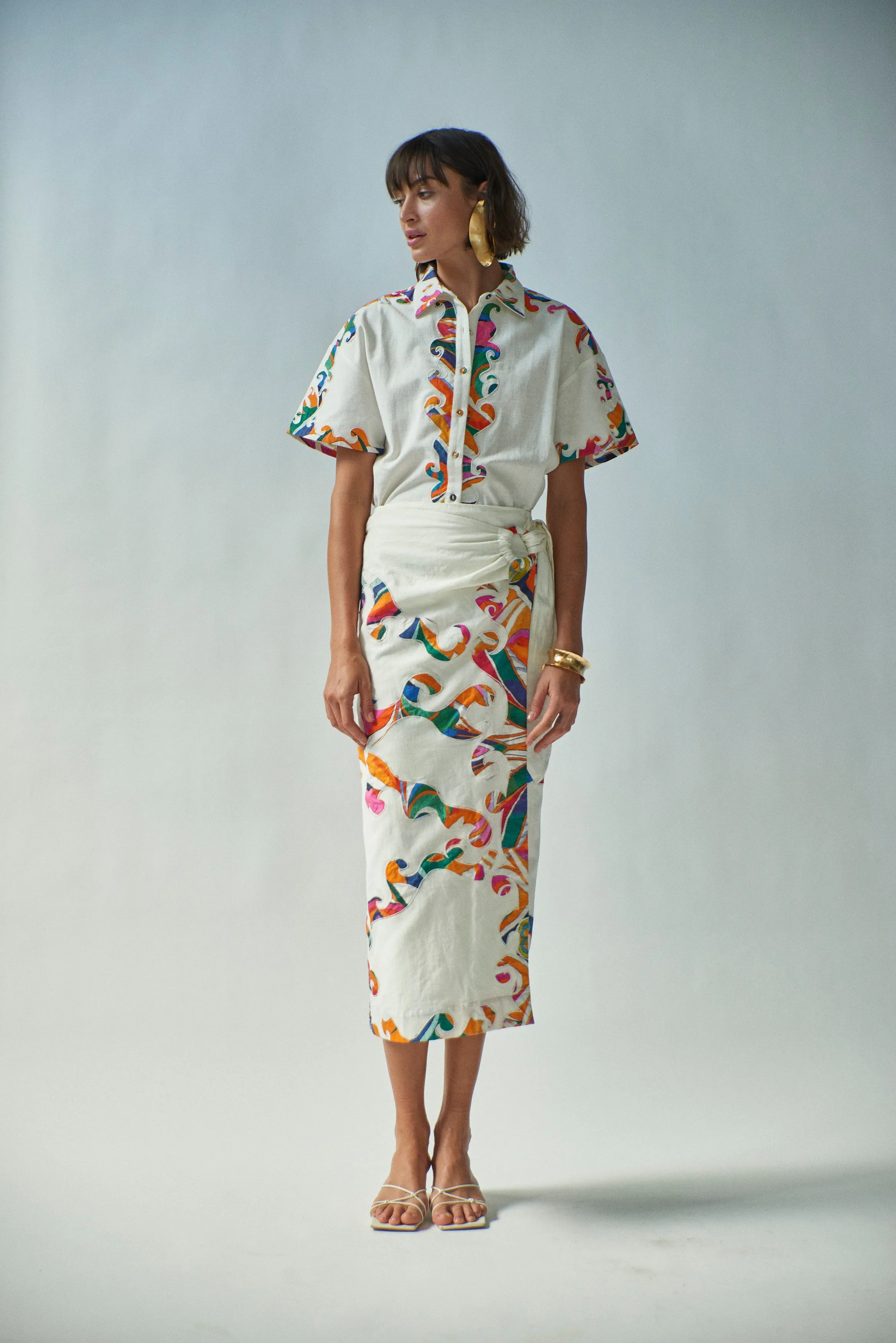 Loren Wrap Skirt - Final Sale
