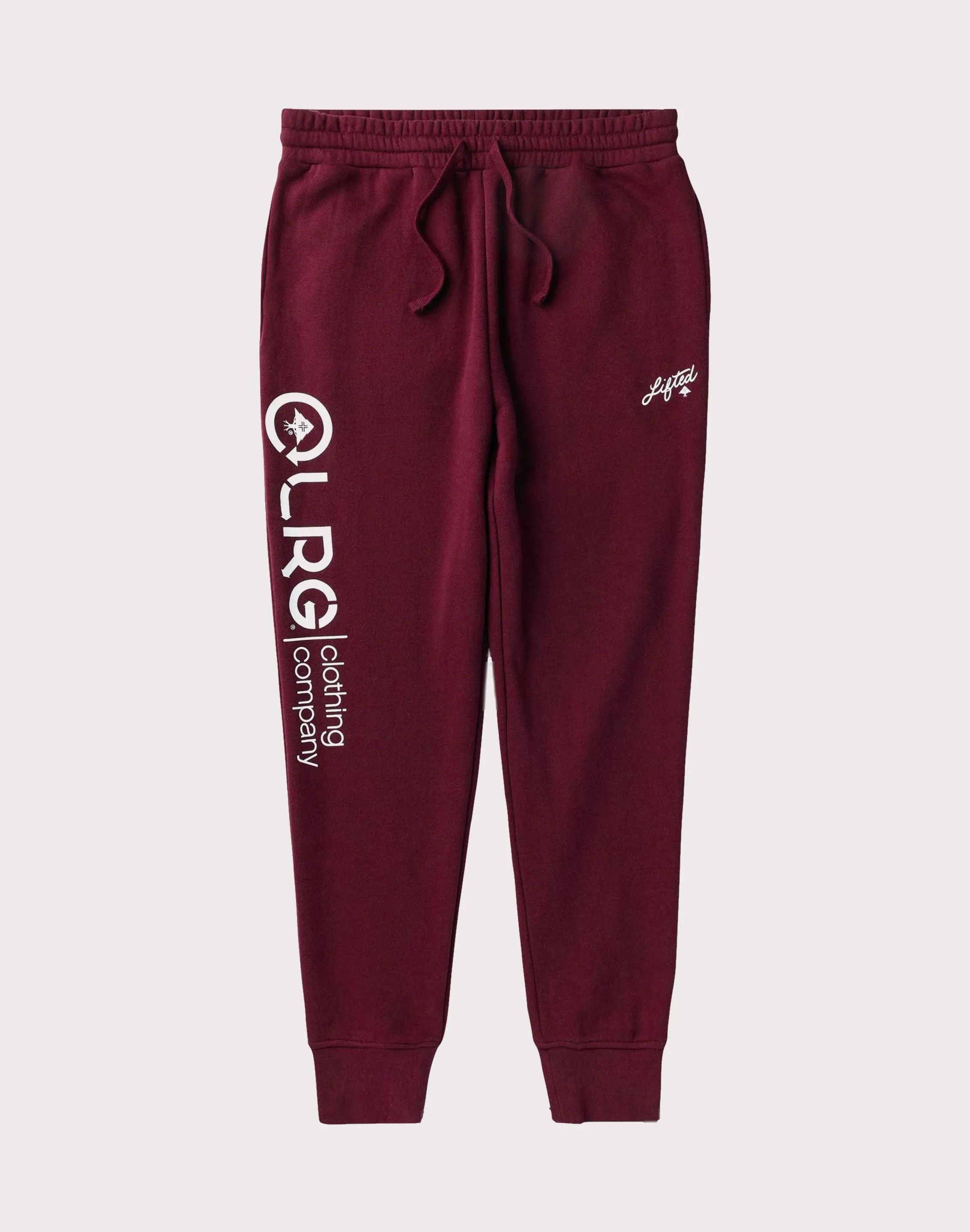 Lrg Creative Era Burgundy Jogger